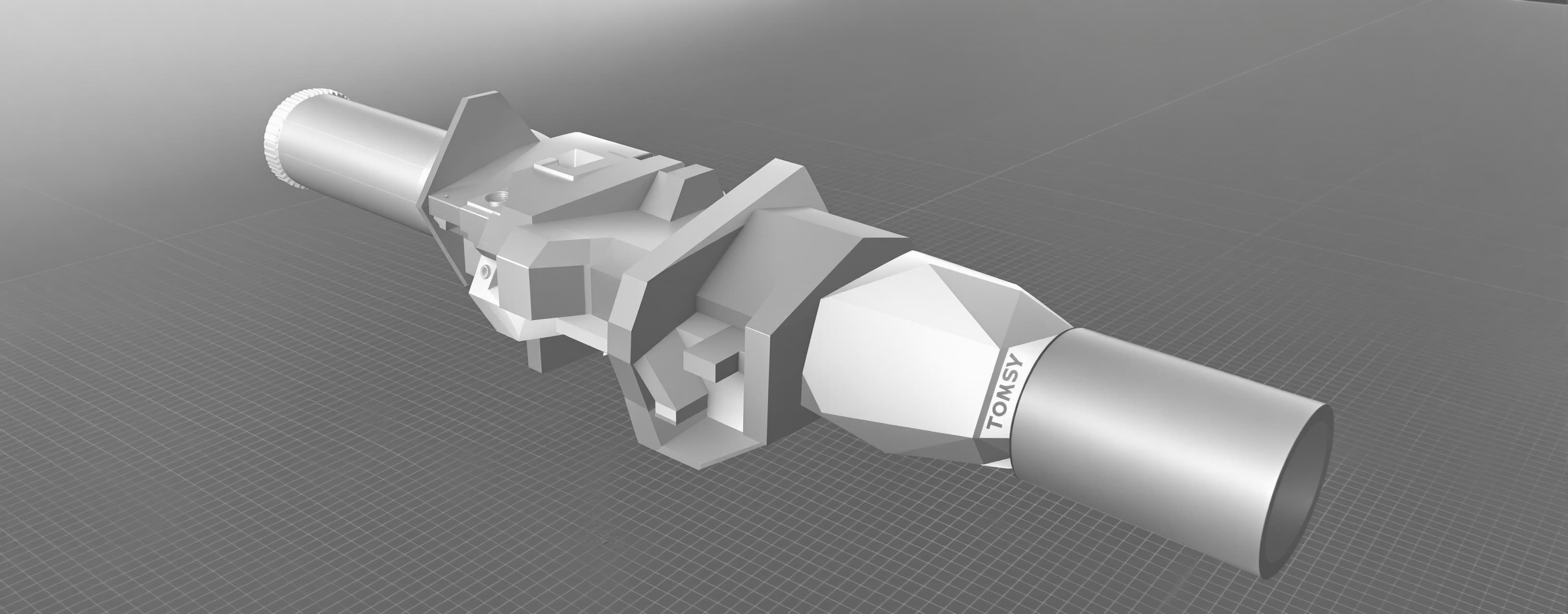 Сделай продвинутую эргономичную и эффективную OpenSCAD детал...
