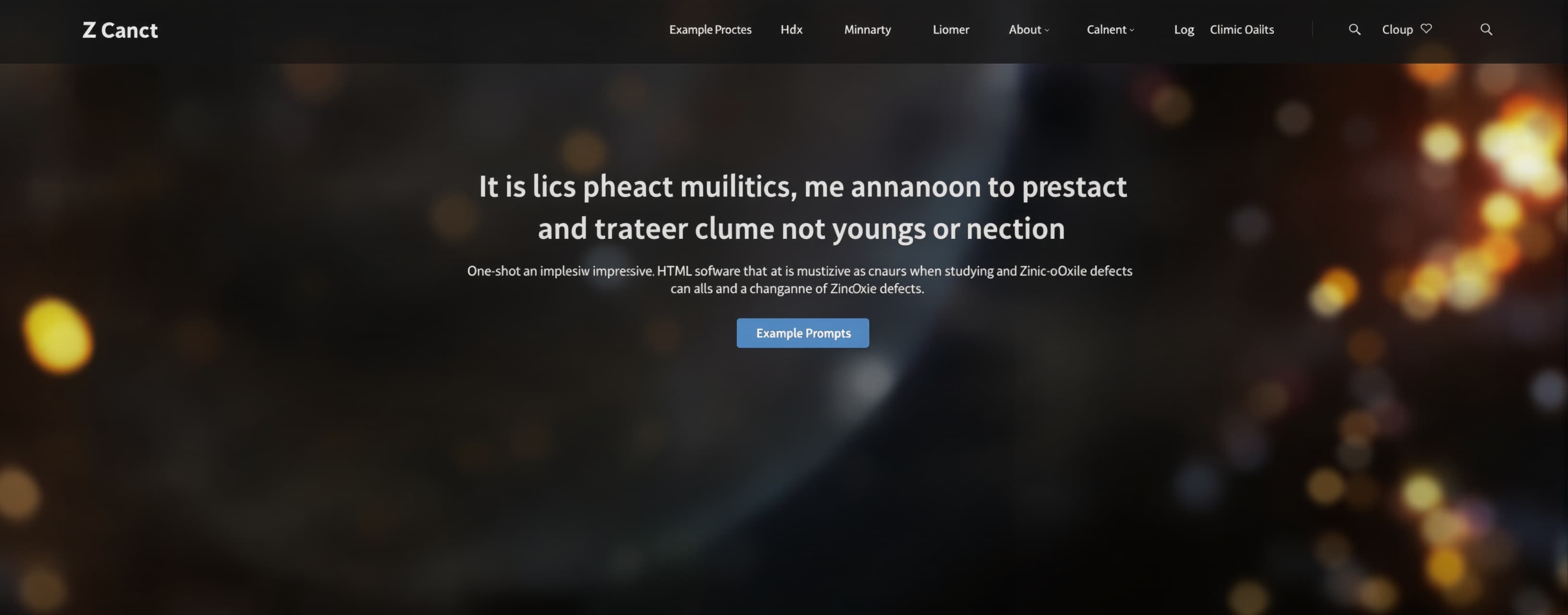 One-shot an impressive html software that a professor in aca...