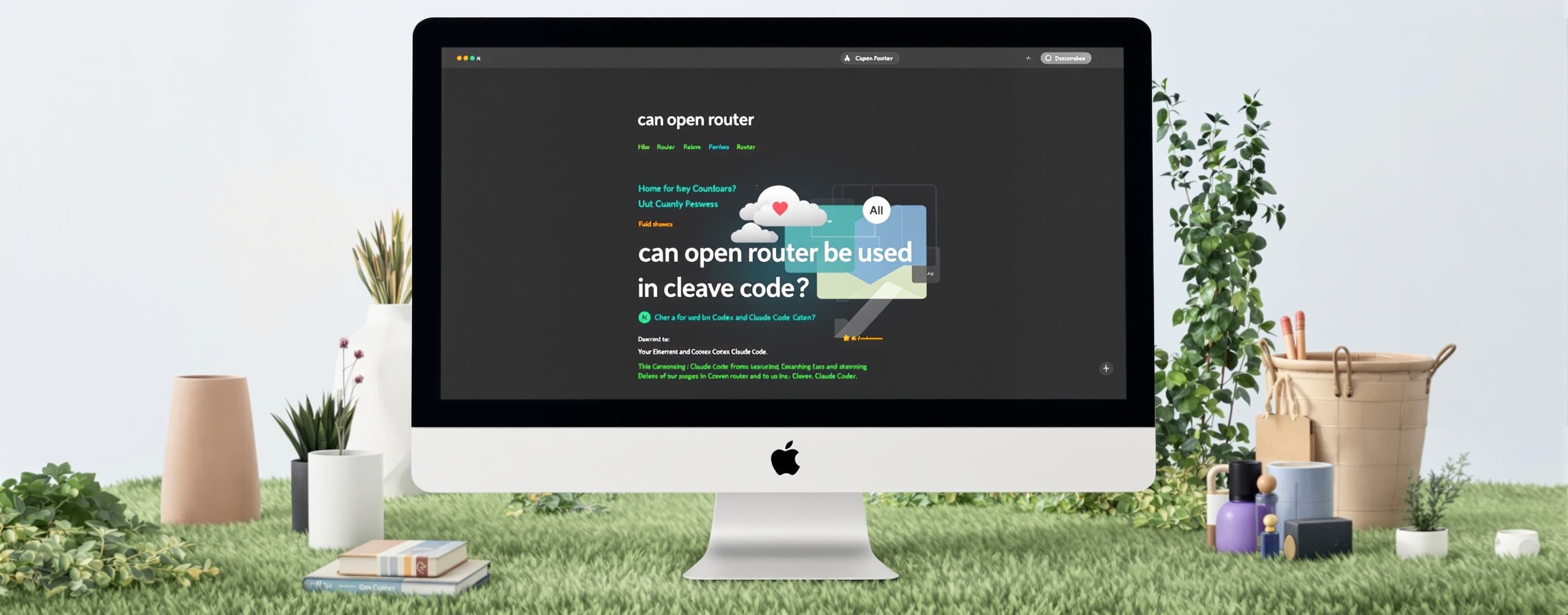 can open router be used in Codex and Claude Code?