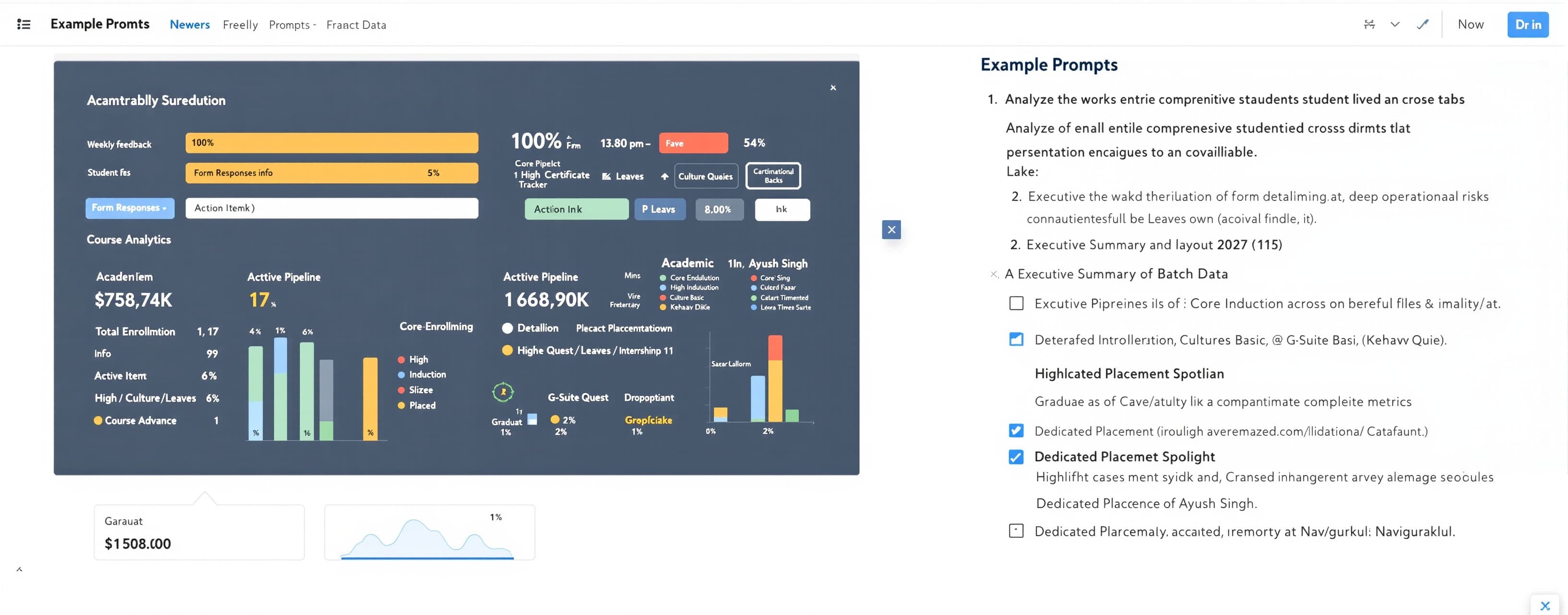 Analyze the entire comprehensive student spreadsheet across ...