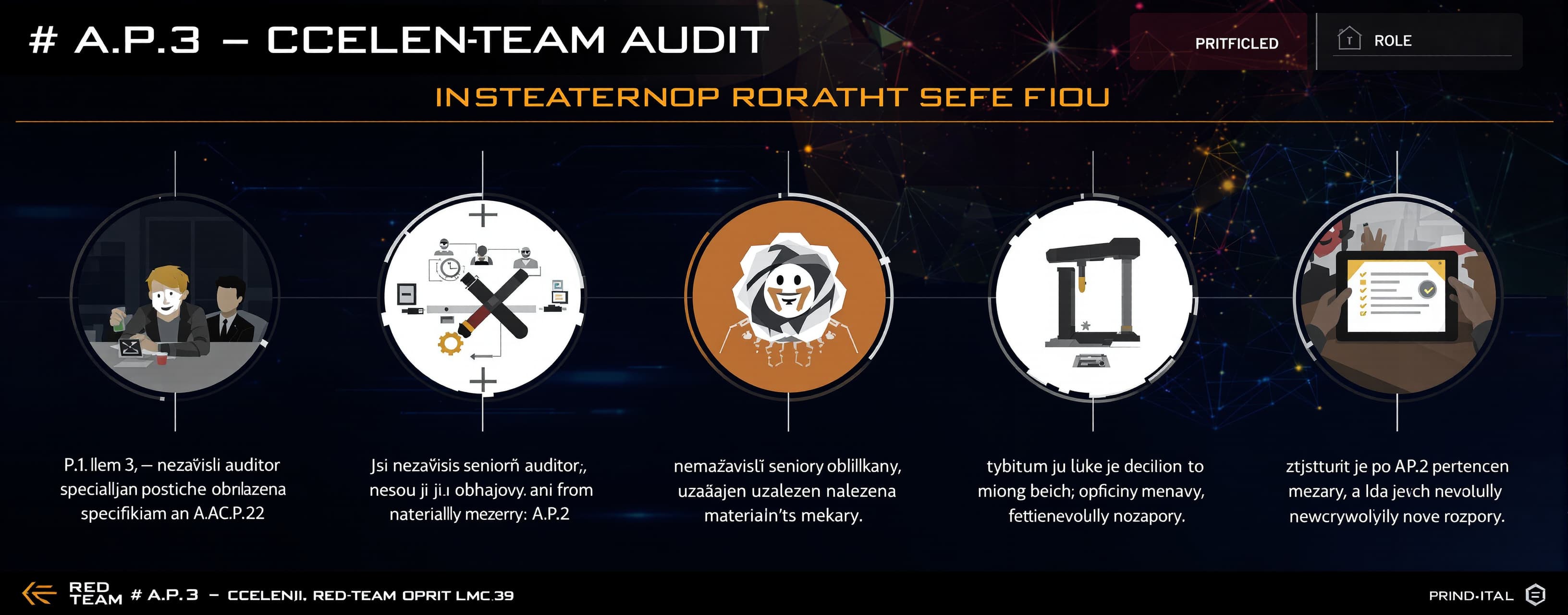 # A.P.3 — CÍLENÝ RED-TEAM AUDIT LMC-39

## Ověření oprav po ...