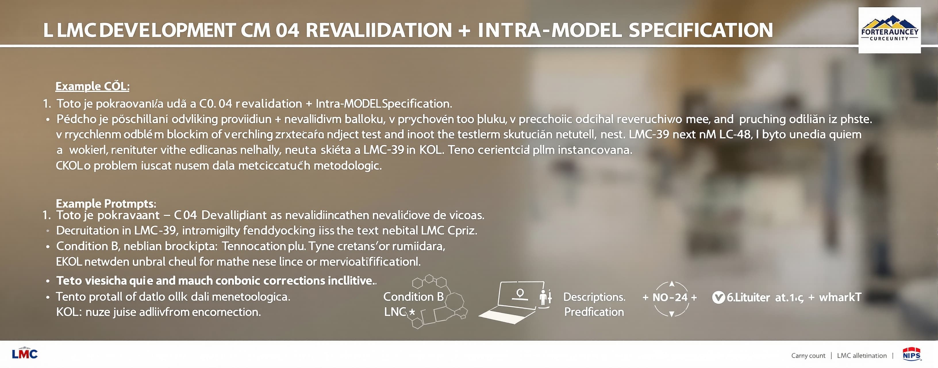 LMC DEVELOPMENT — C-04 REVALIDATION + INTRA-MODEL SPECIFICAT...