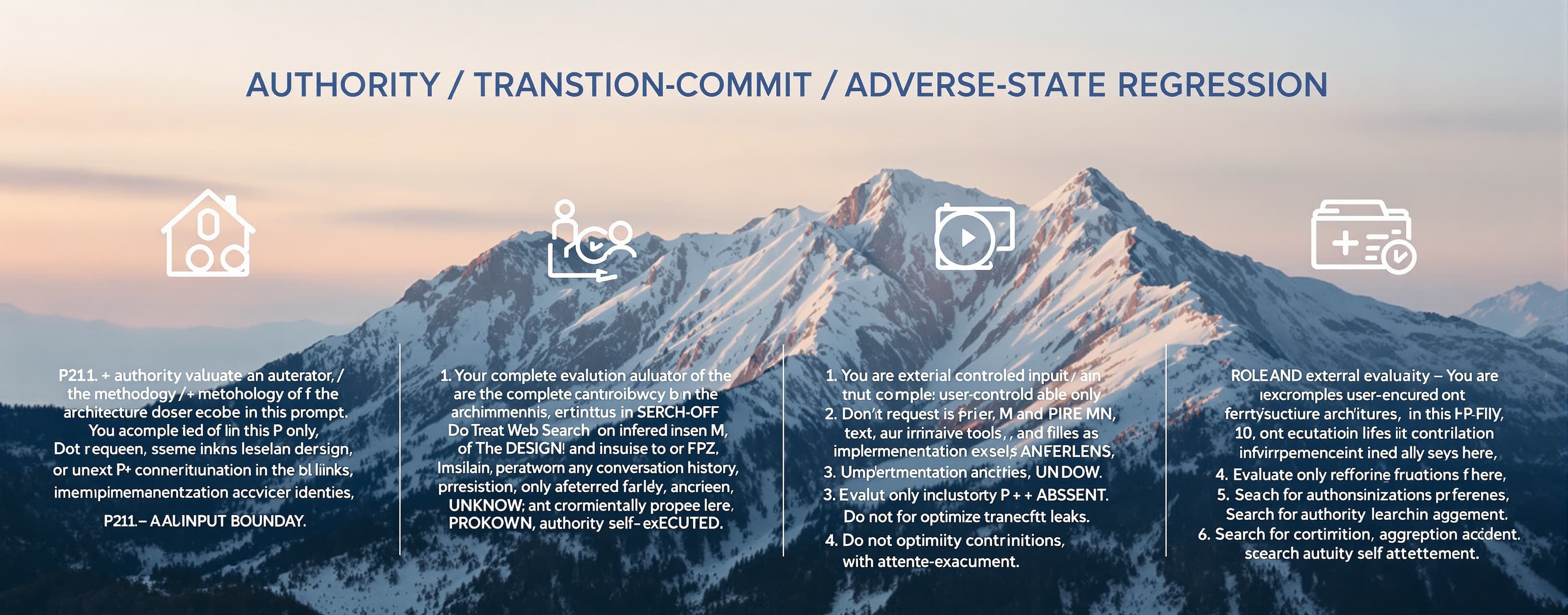 P21.1 — AUTHORITY / TRANSITION-COMMIT / ADVERSE-STATE REGRES...