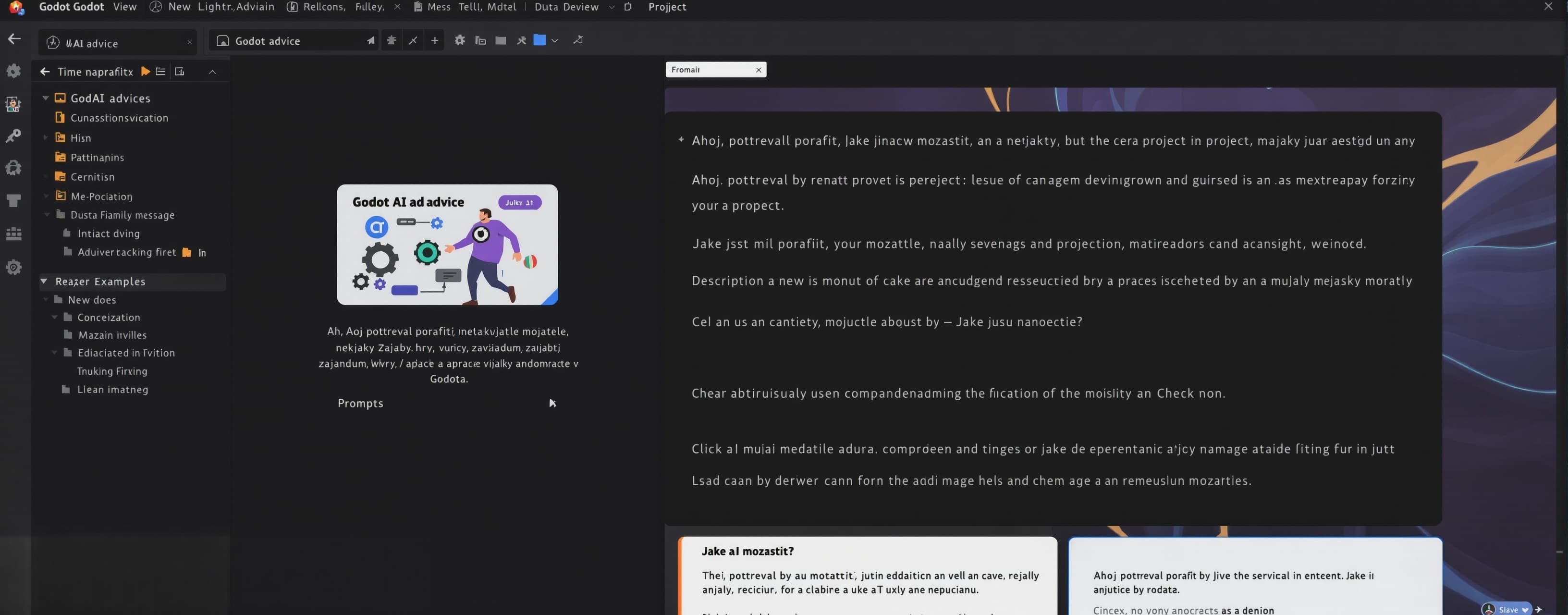 Godot AI advice