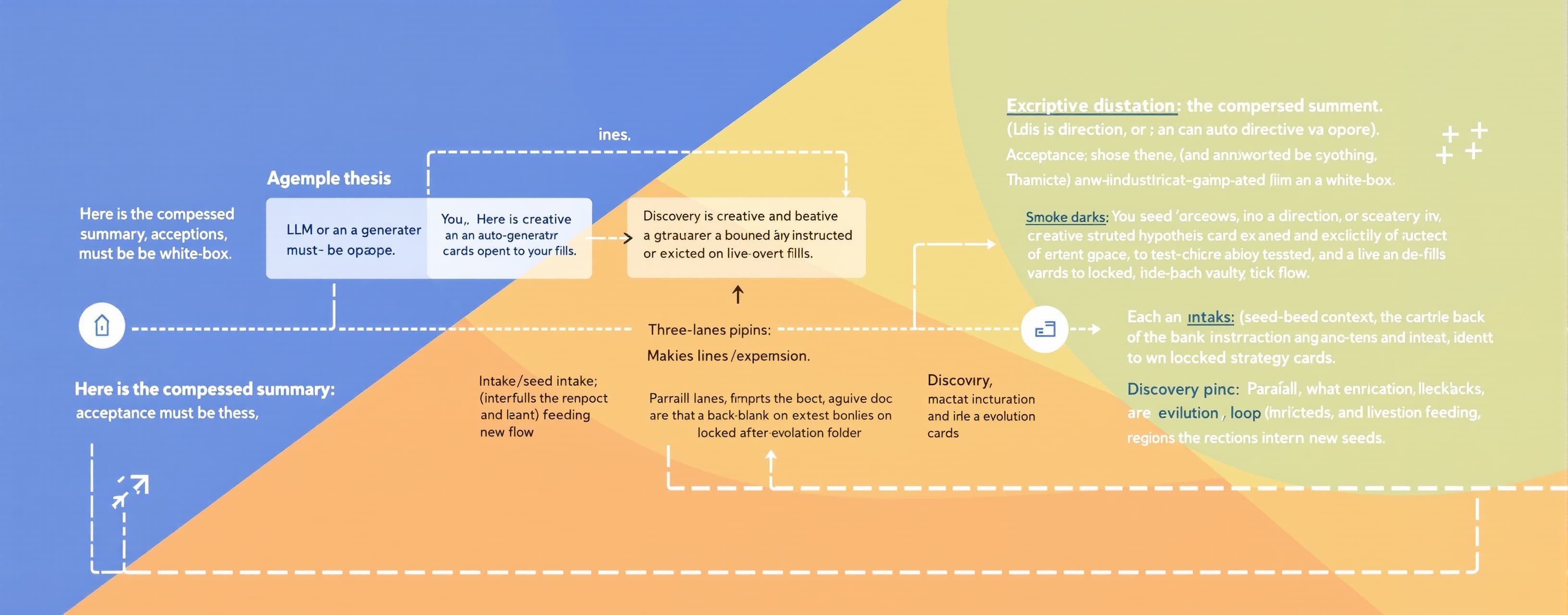 Here is the compressed summary:

Core thesis

Discovery is c...