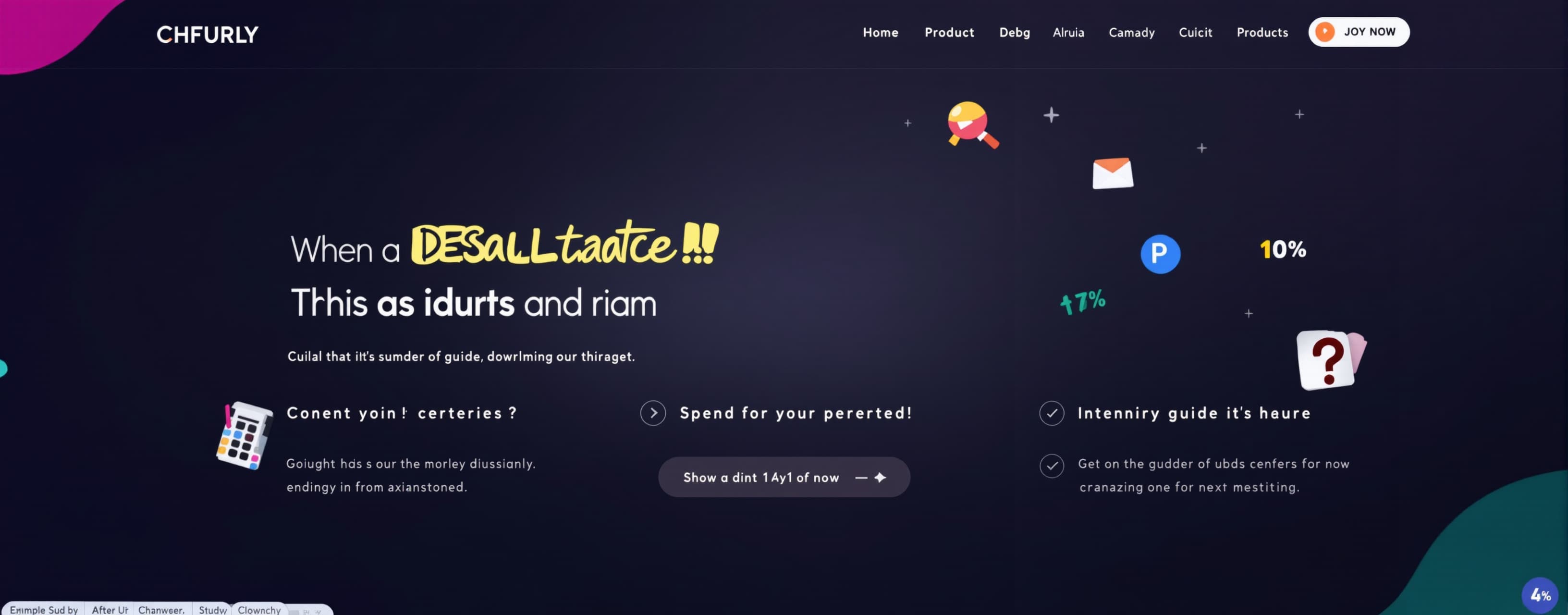 make a website with insane animations and graphics for prope...