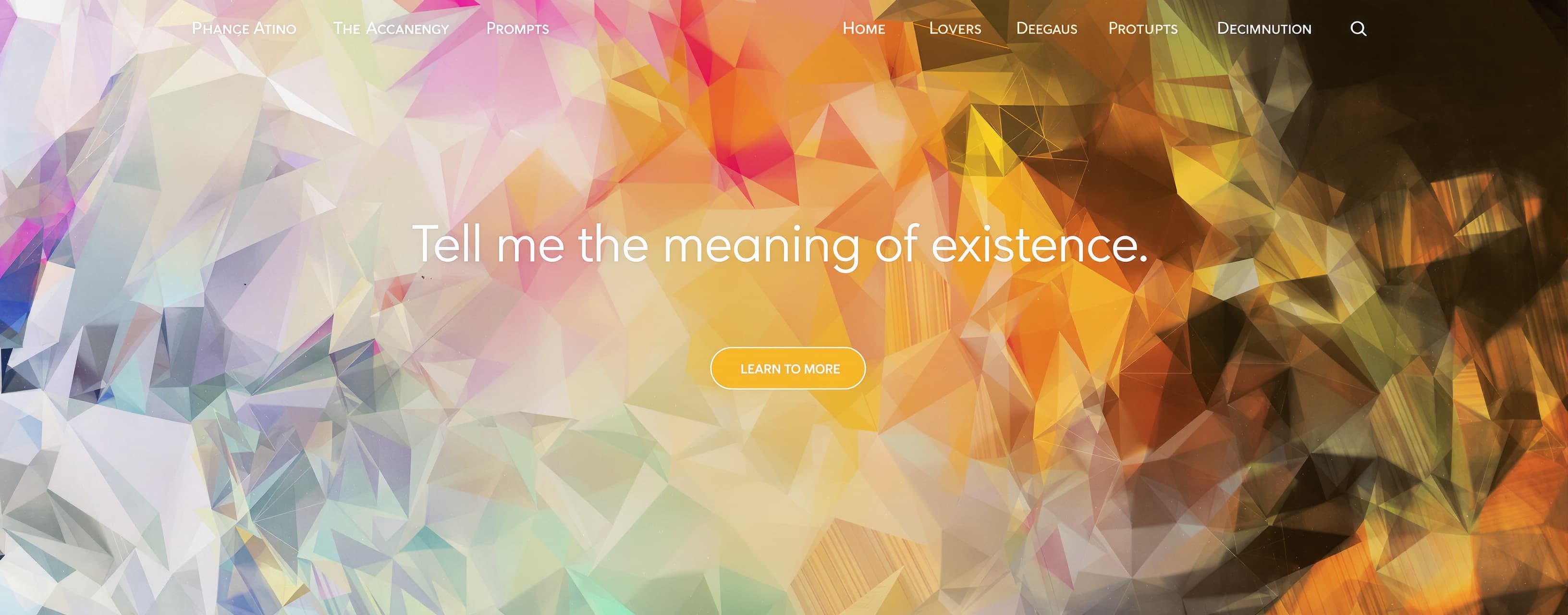 Tell me the meaning of existence