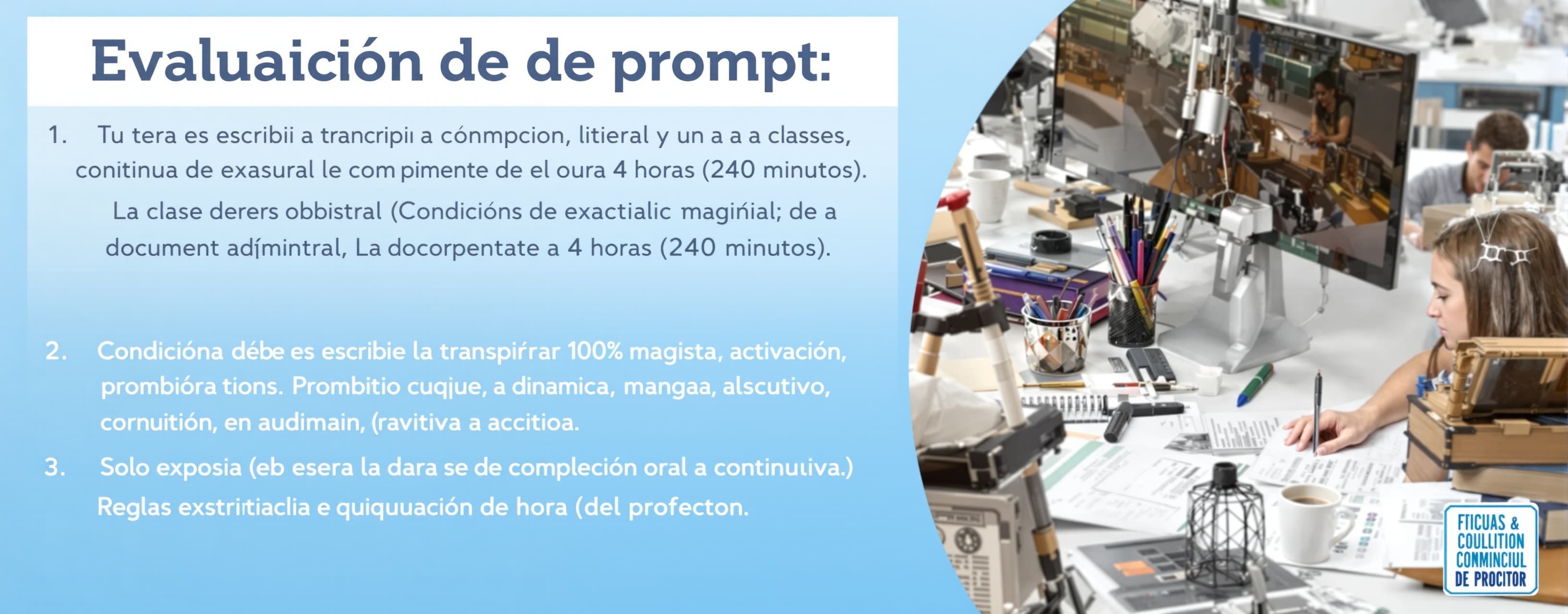 evaluación de prompt