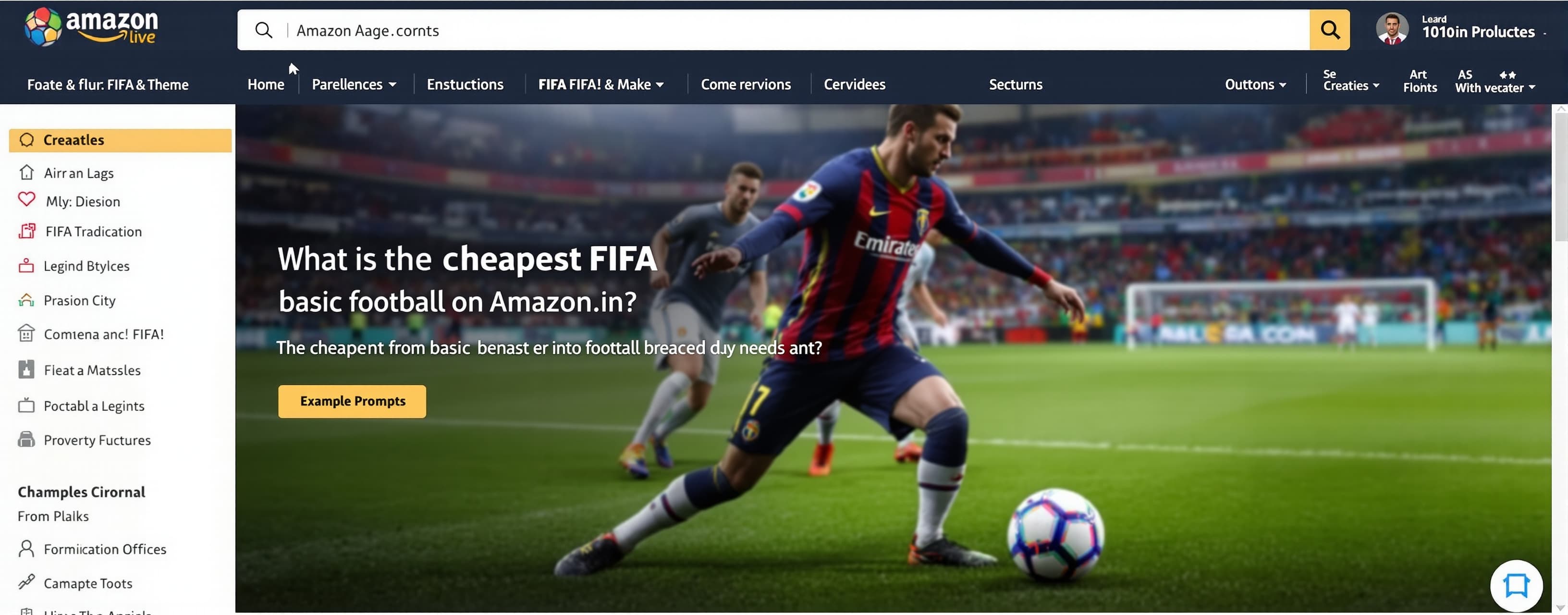 What is the cheapest FIFA basic football on Amazon.in?