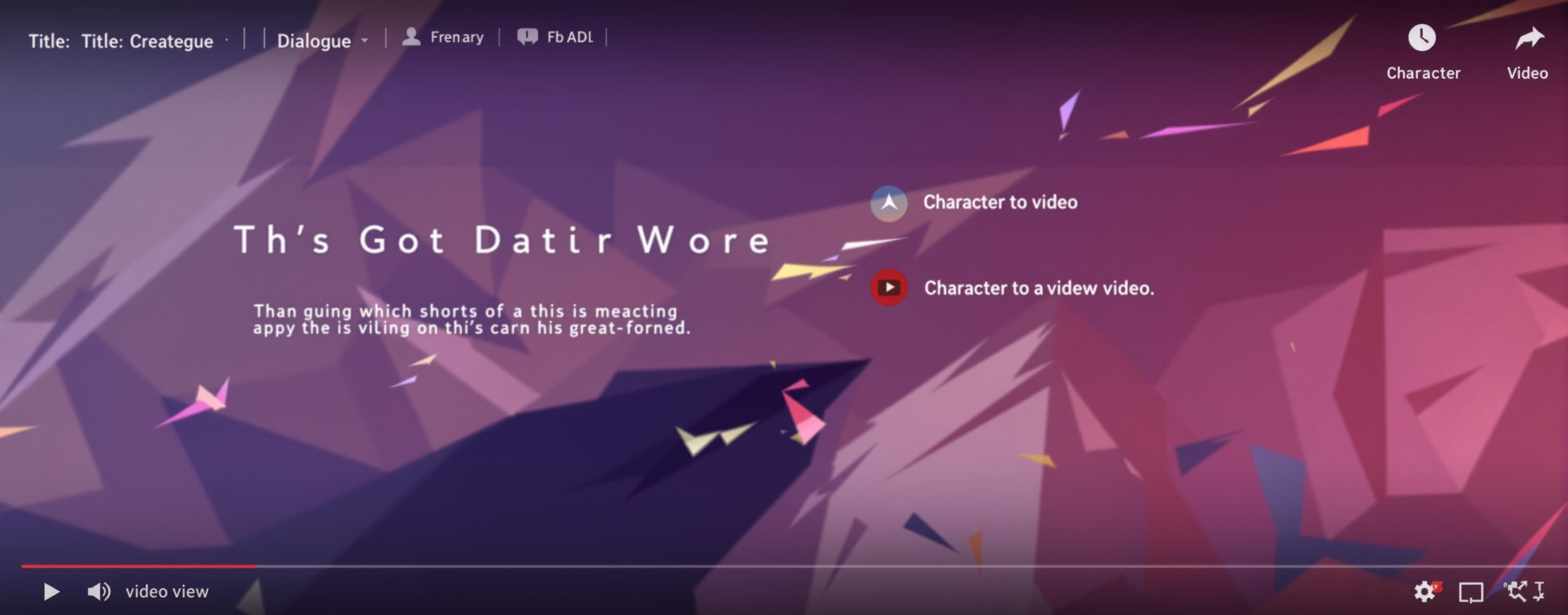 Header image for Creative Dialogue