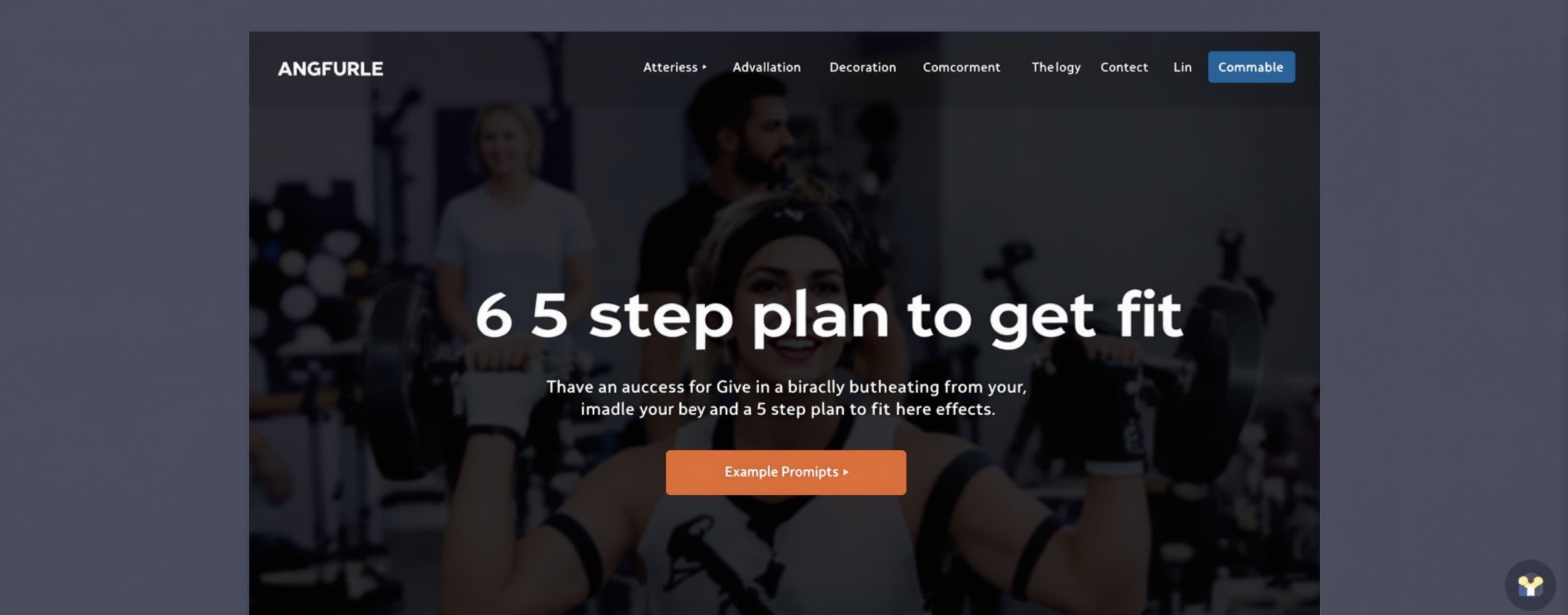 Give a 5 step plan to get fit