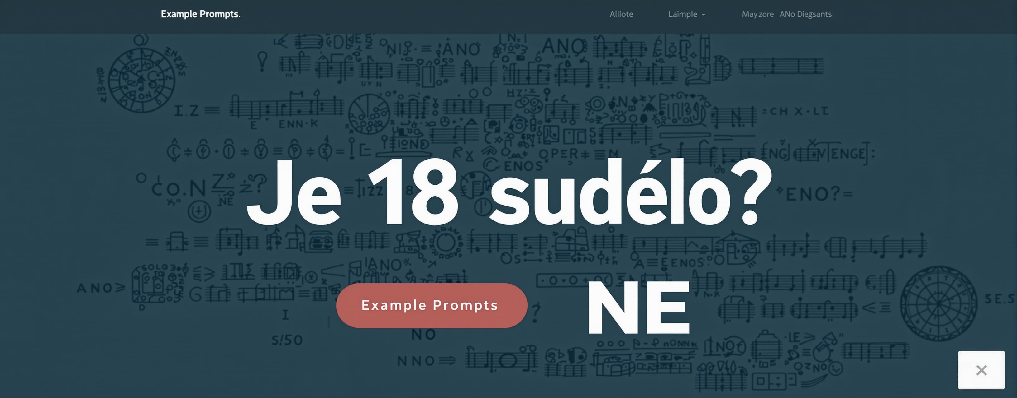 Je 18 sudé číslo? Odpověz pouze ANO nebo NE.