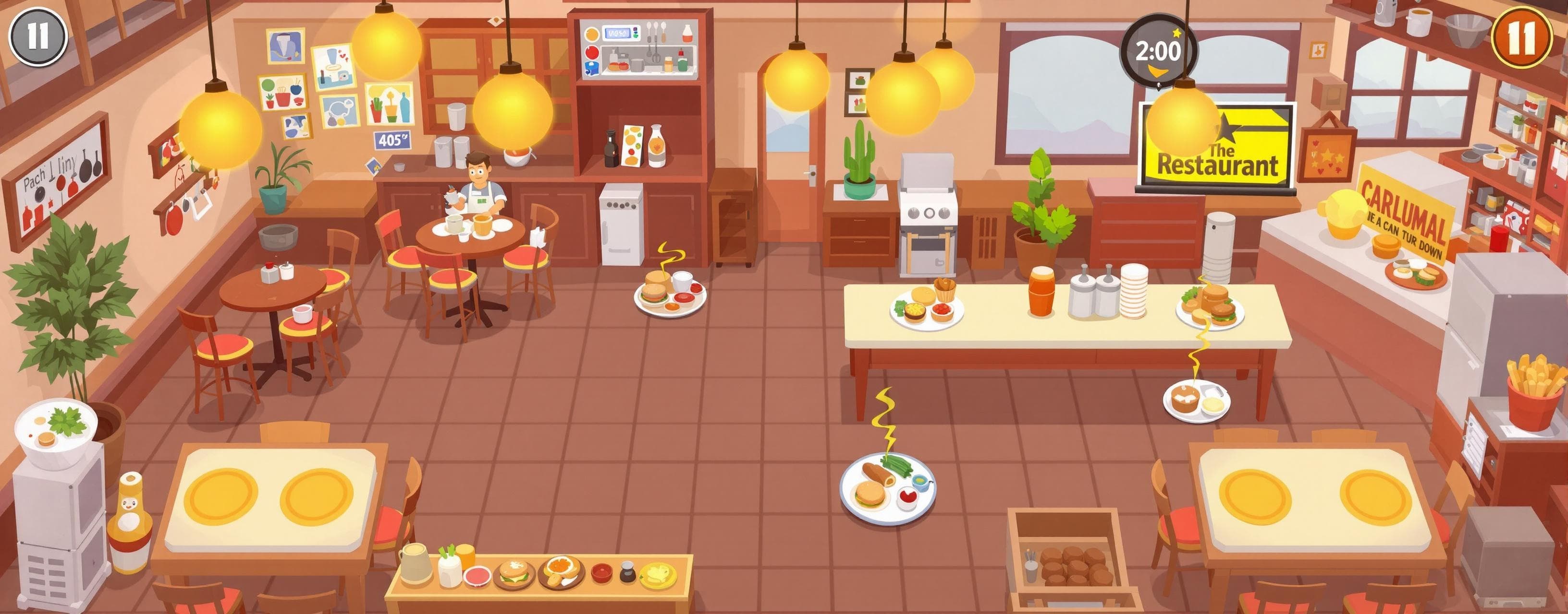 Restaurant Simulation Game