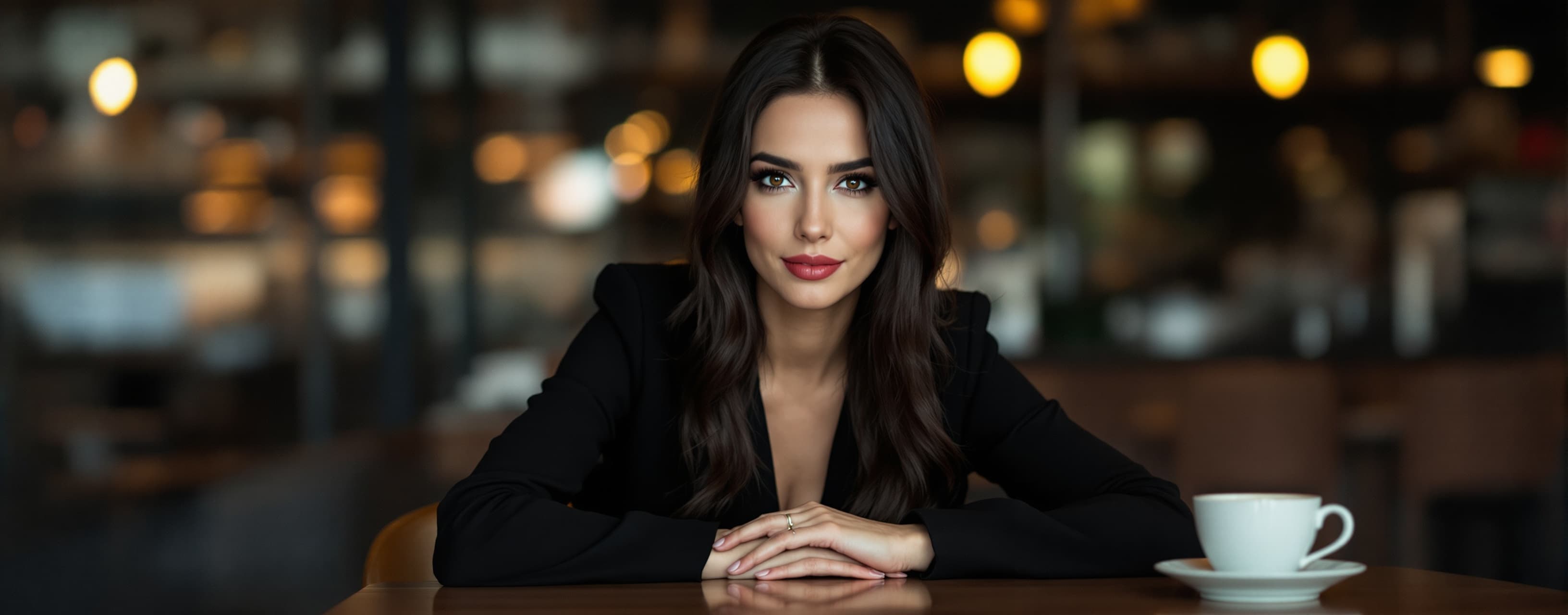 Modern lifestyle photography portrait of a woman named Małgo...