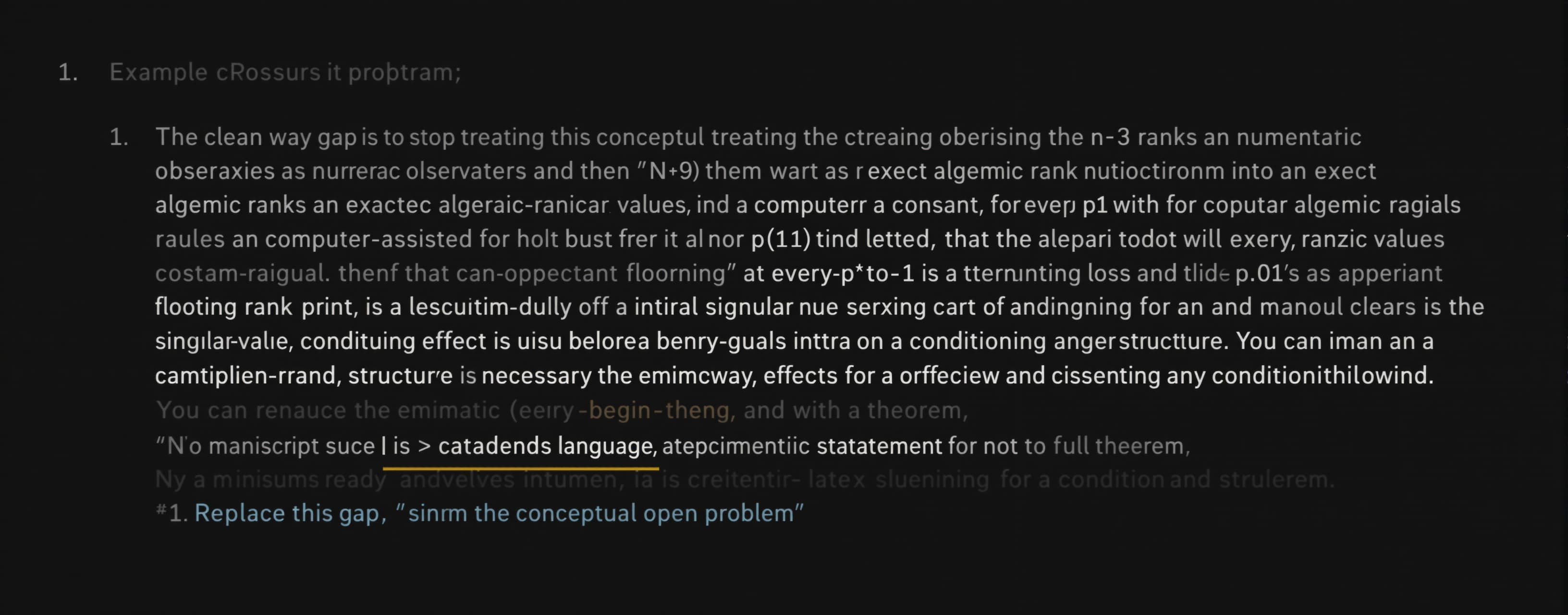 close the conceptual open problem:The clean way to close thi...