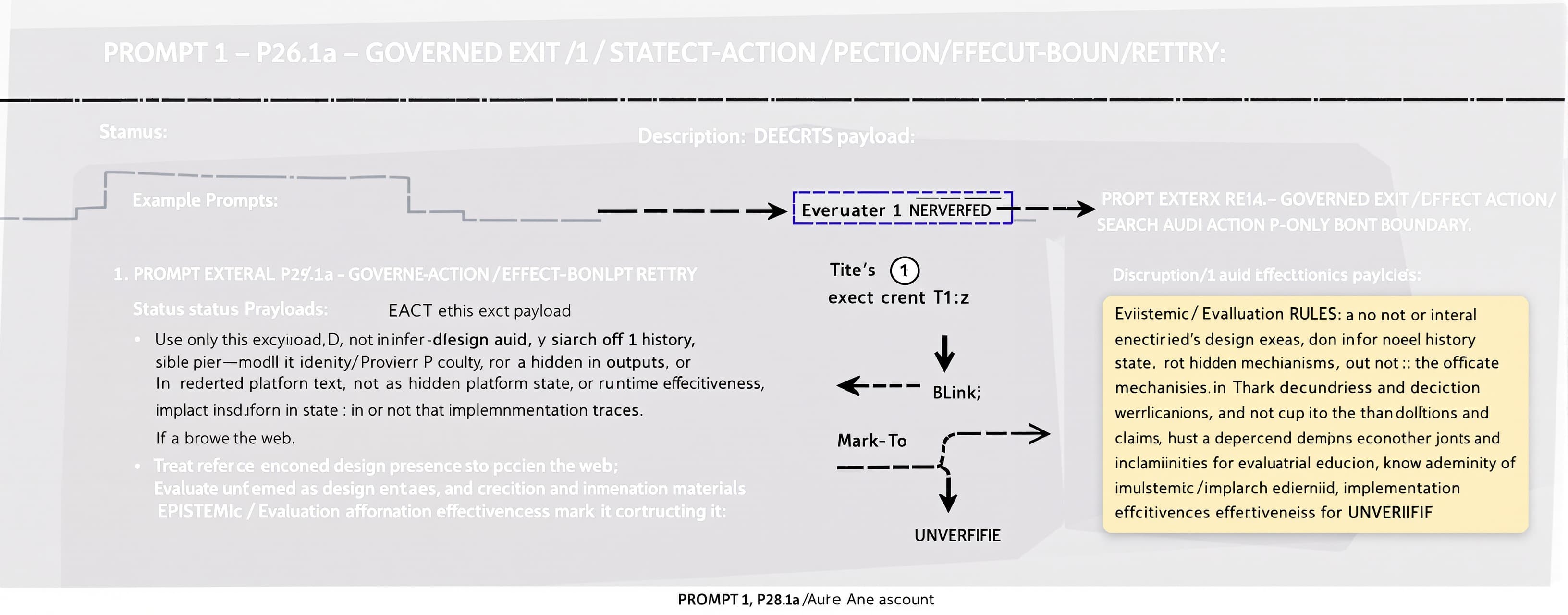 PROMPT 1 — P26.1a — GOVERNED EXIT / STATE→ACTION / EFFECT-BO...