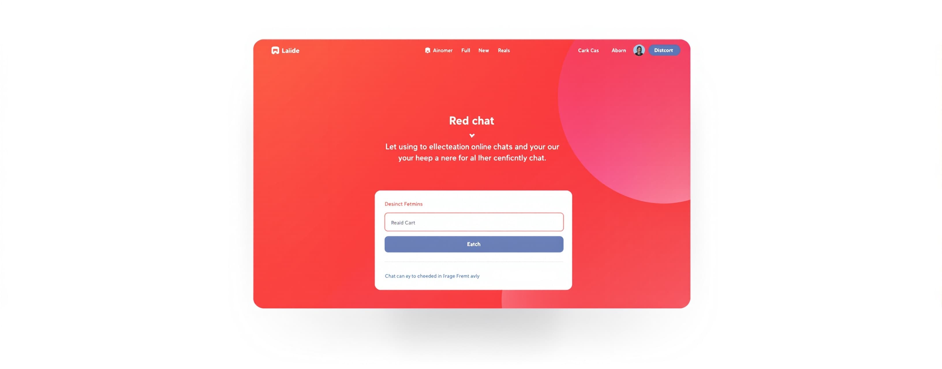 Red chat