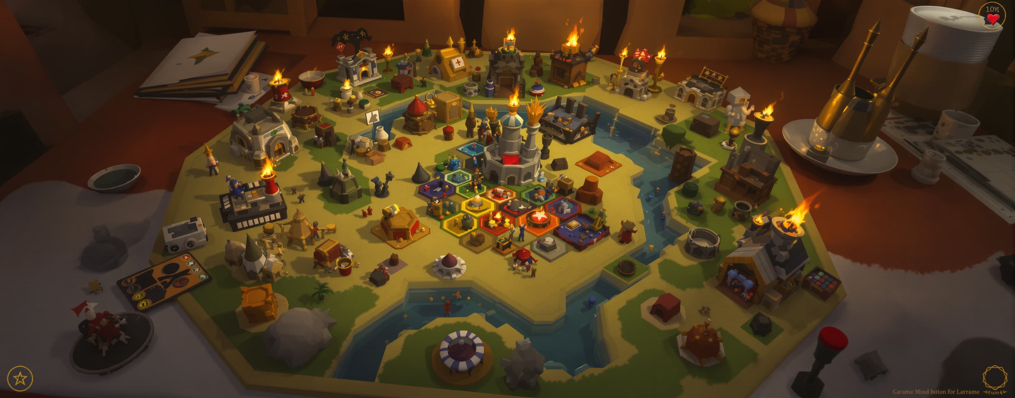 Hazme un generador de tablero de catan