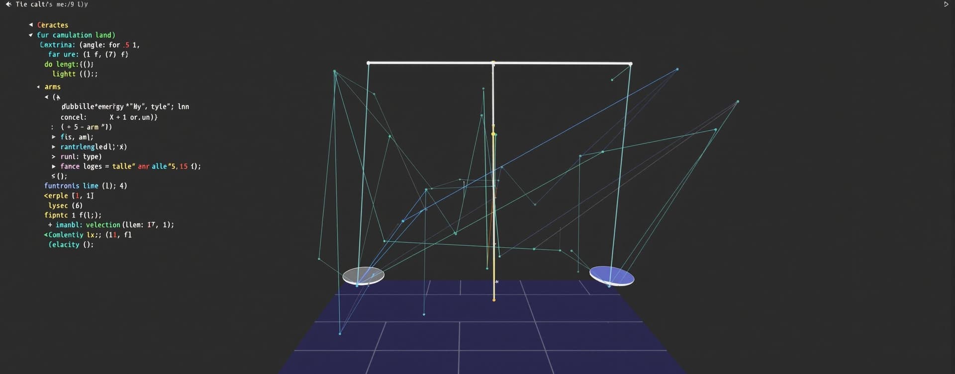 Double Pendulum Simulation | MicroEval | Artificial Analysis
