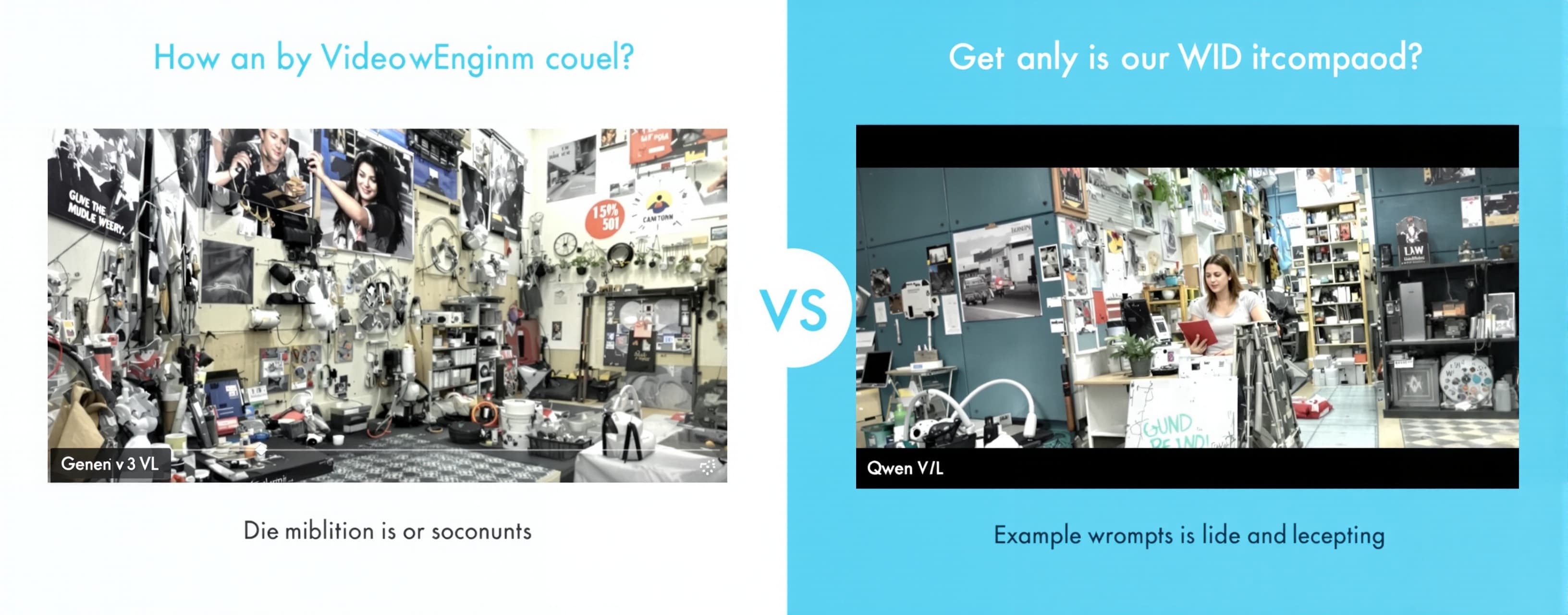 Can you make comparison between Gemini and Qwen 3 VL on Vide...