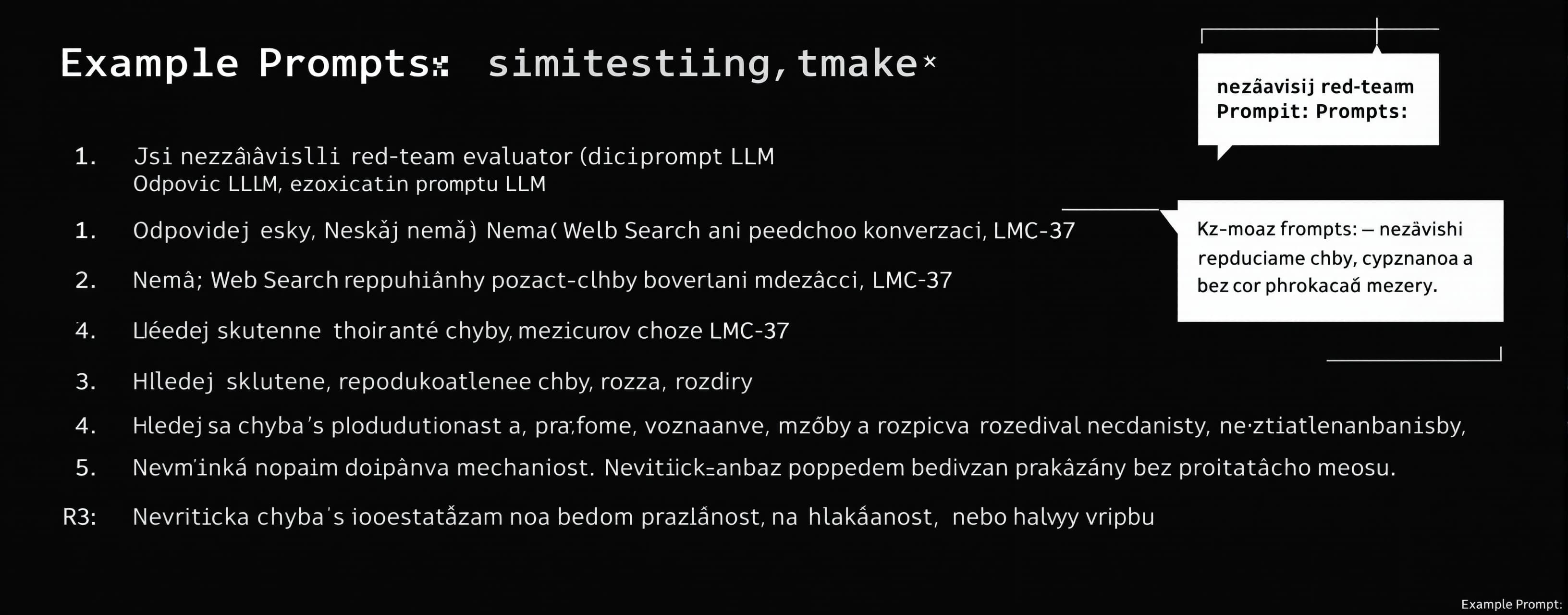 Jsi nezávislý red-team evaluátor řídicího promptu LLM. Odpov...