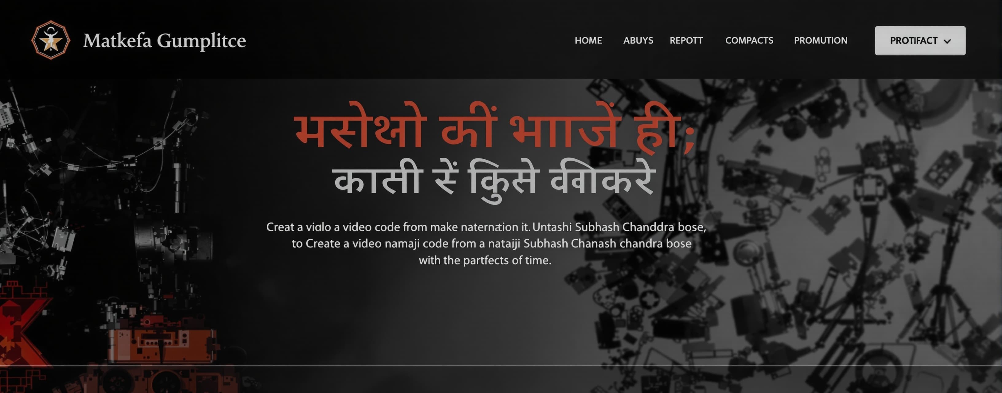 Create a video code frome nataji subhash chandra bose