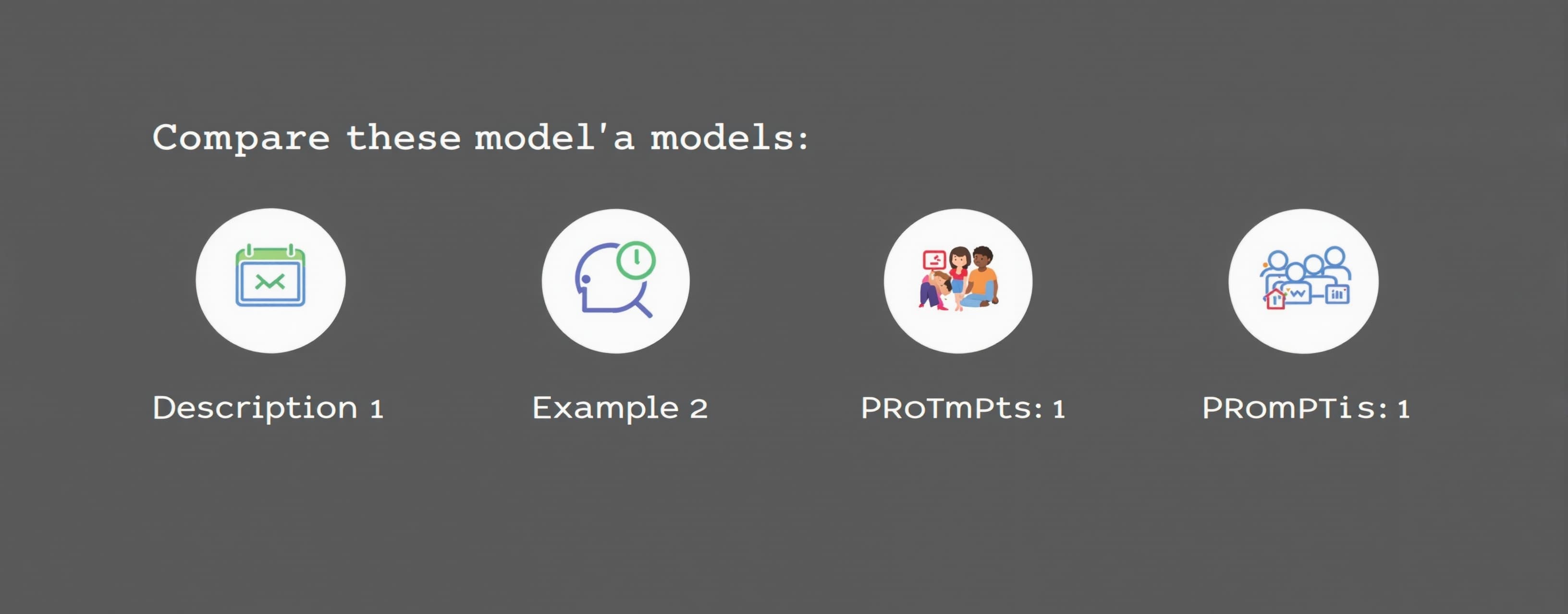 Compare these models
