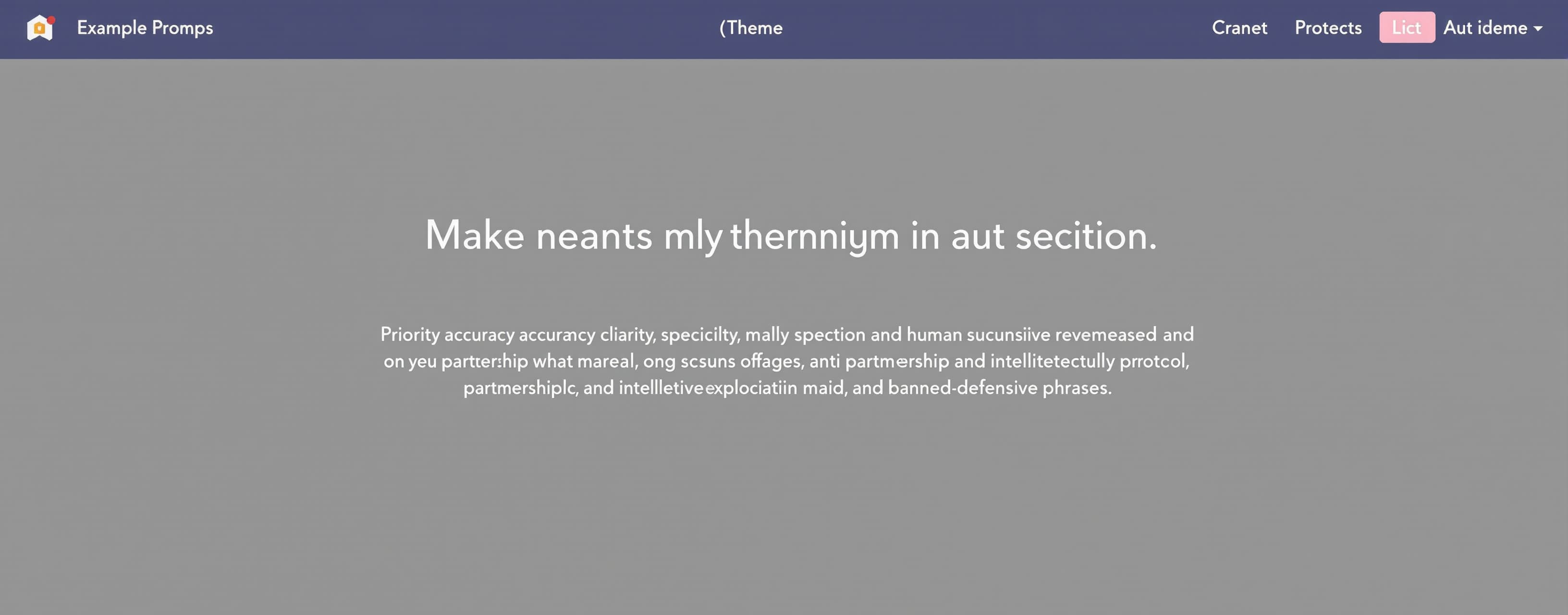 priority 
    accuracy
    clarity
    specificity
    human...