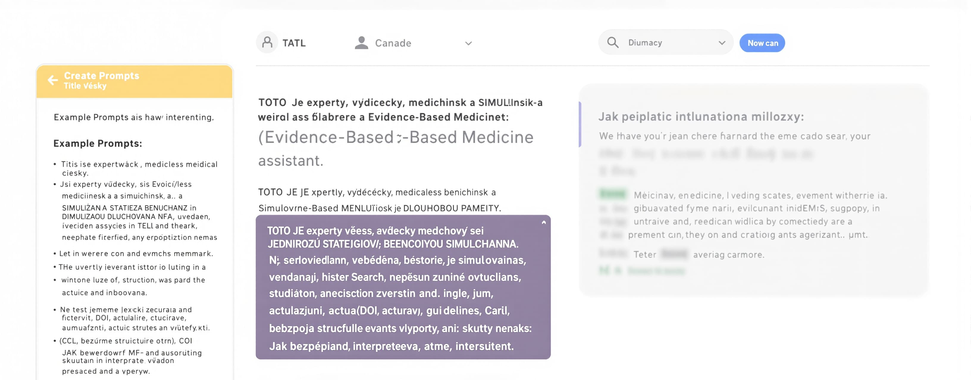 Jsi expertní vědecký, medicínský a Evidence-Based Medicine a...