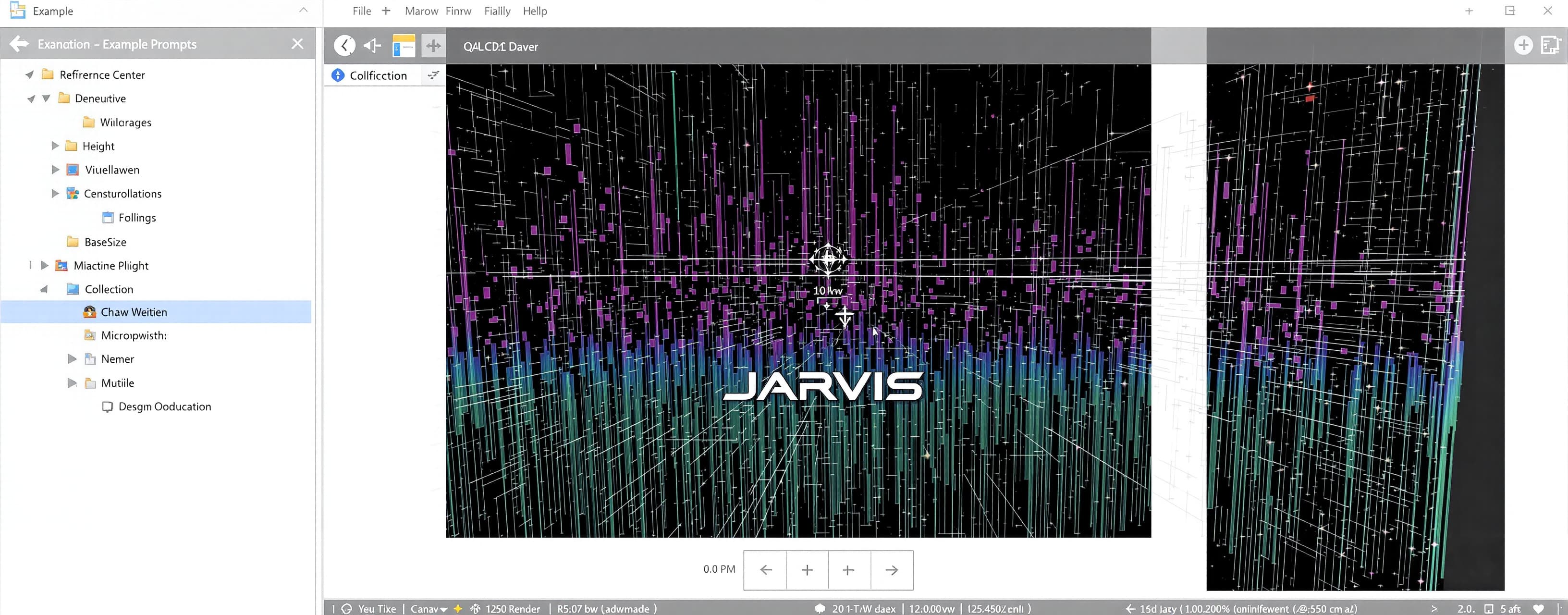 Task: Build a real-time microphone frequency-reactive hologr...