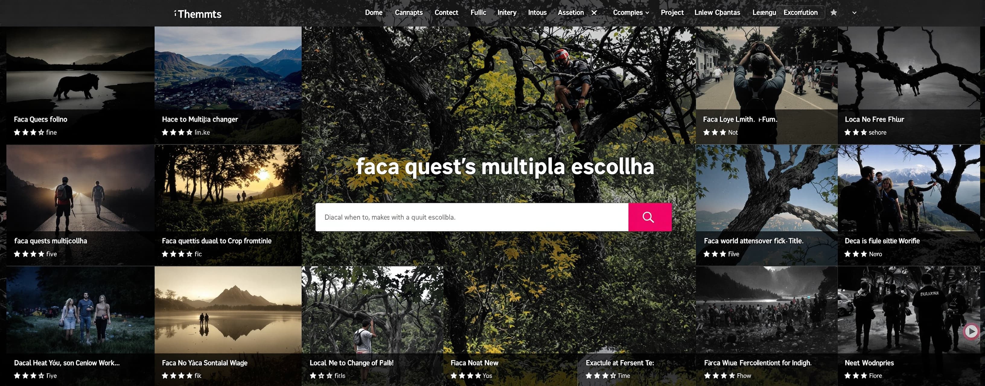faça questõs multipla escolha