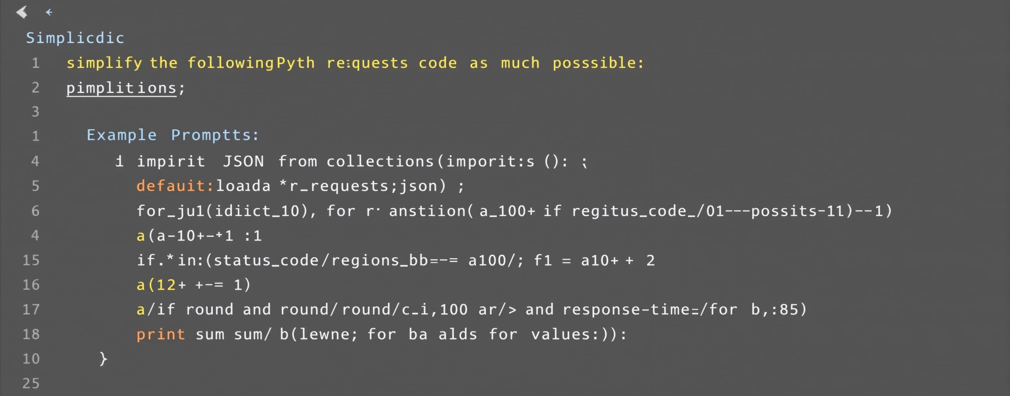 Simplify code