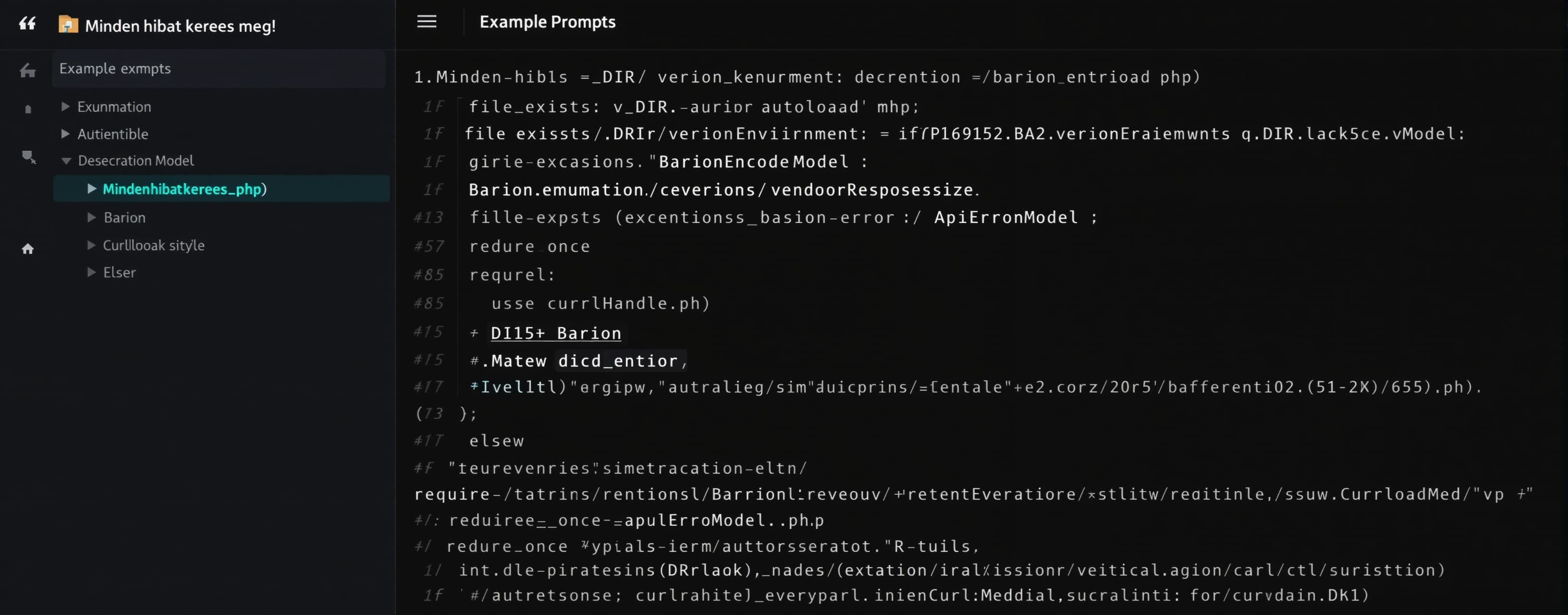Minden hibat kerees meg! <?php

namespace Barion;

if (file_...