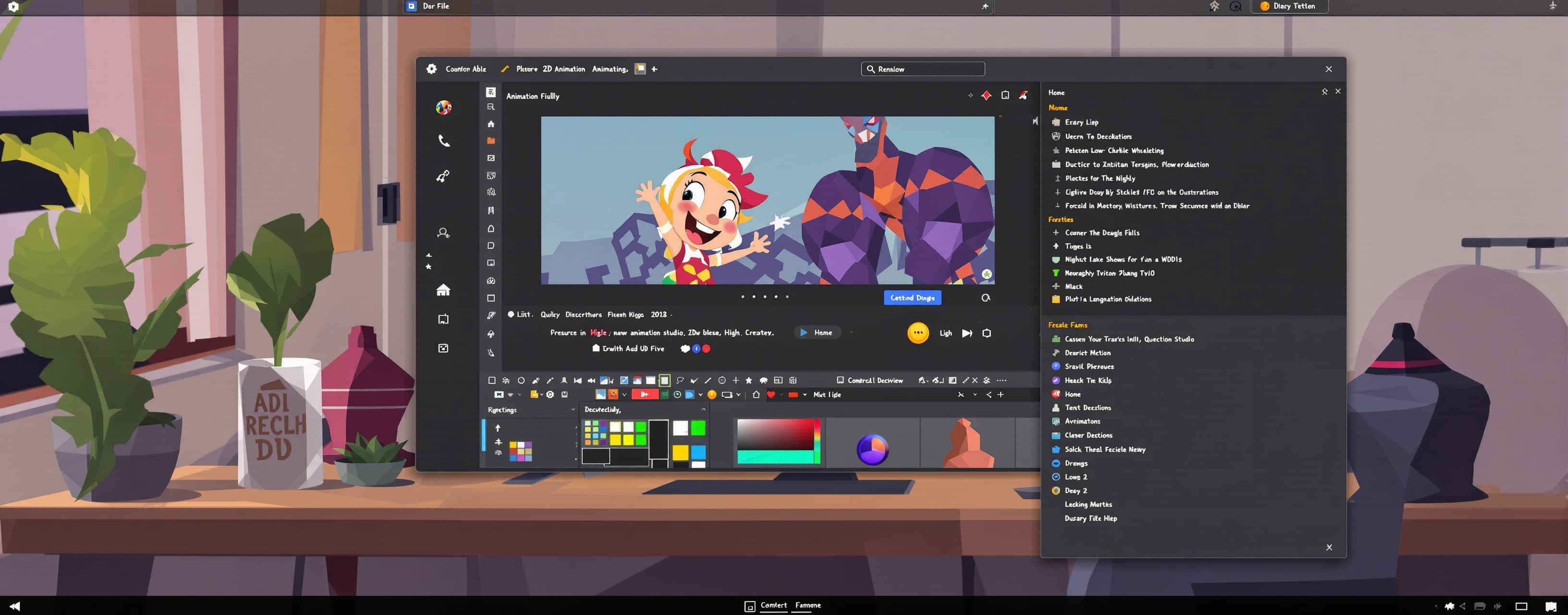 2D animation