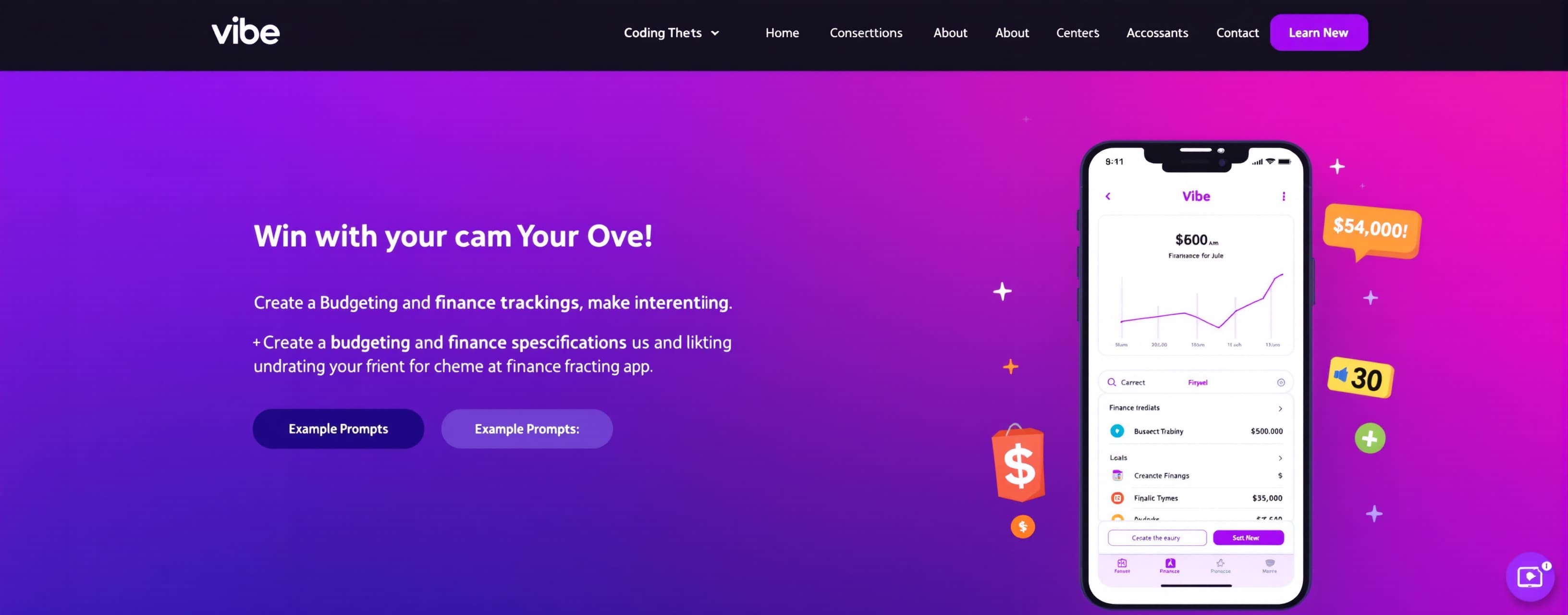 Vibe Coding test without specifications