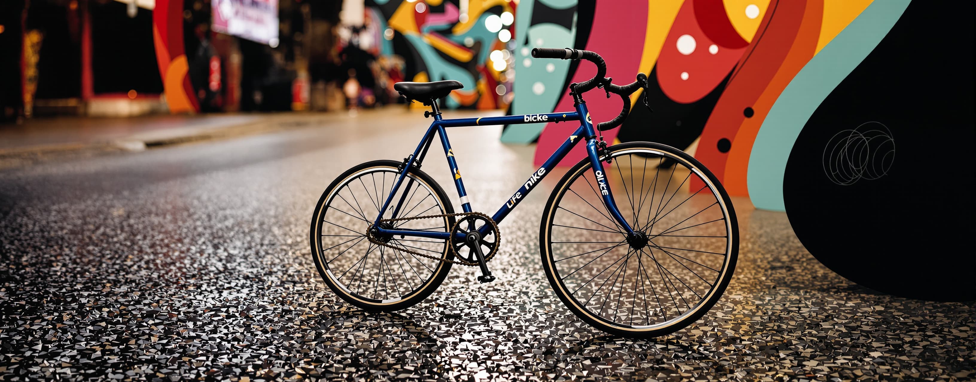 Make an SVG of a bicyle.