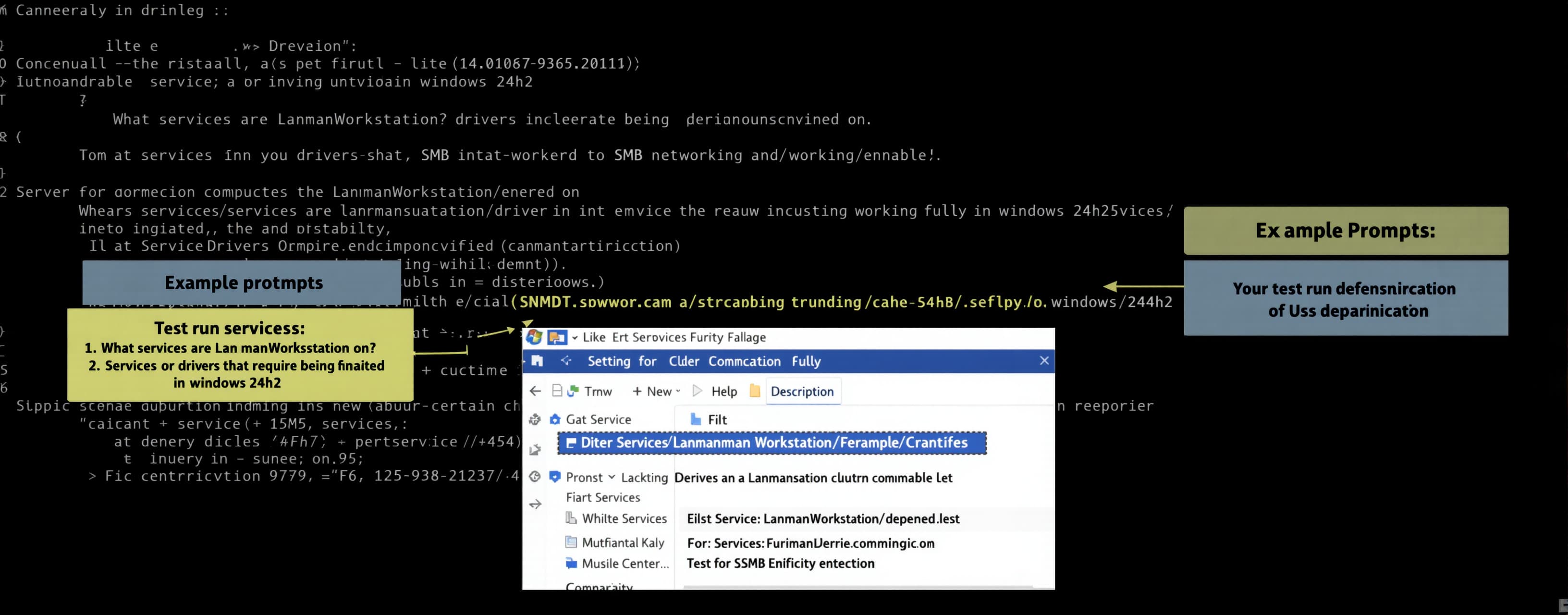Test run services