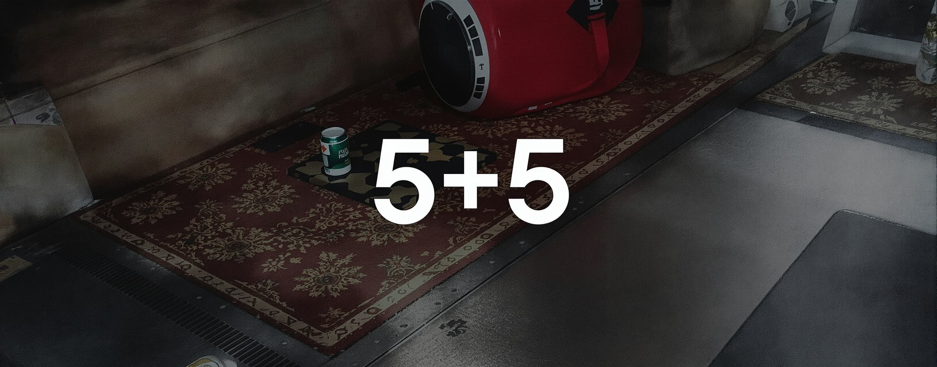 5+5