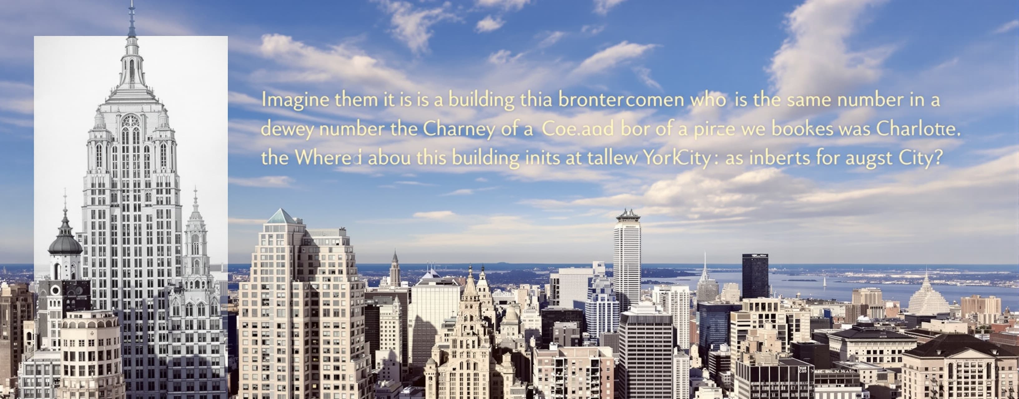 Imagine there is a building called Bronte tower whose height...