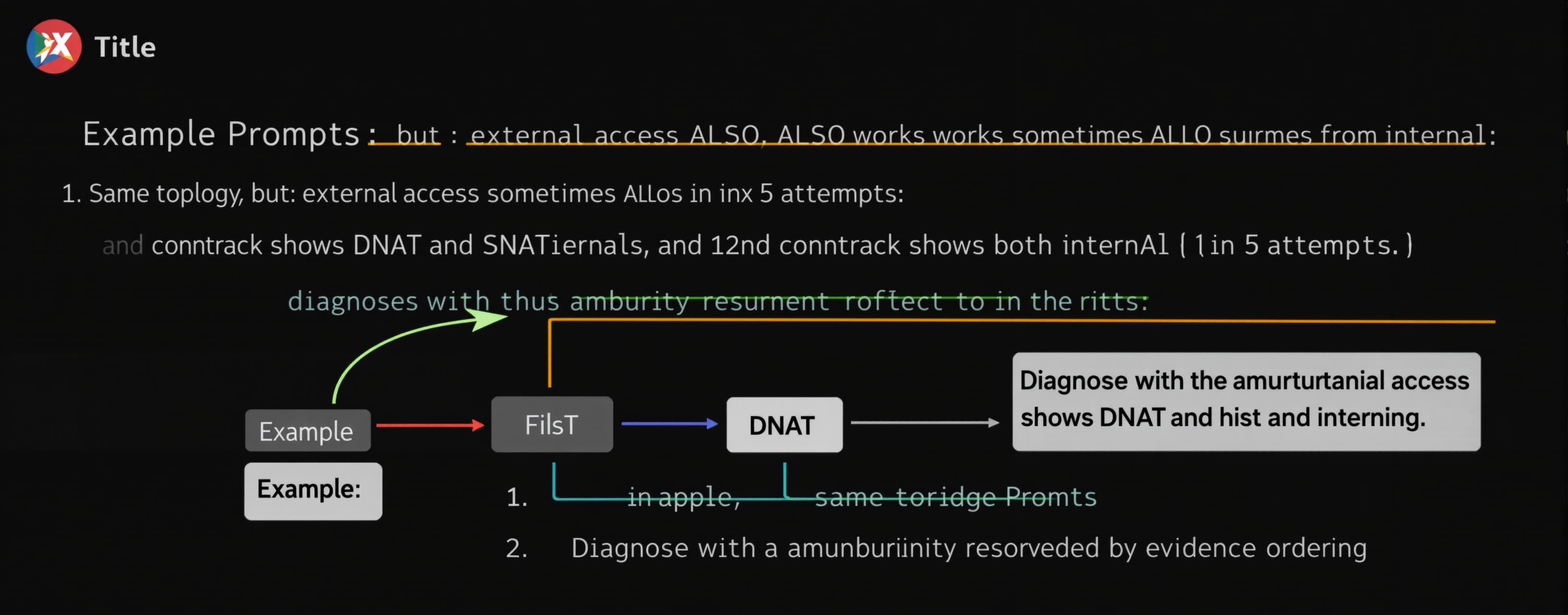 Same topology, but: external access ALSO works sometimes fro...