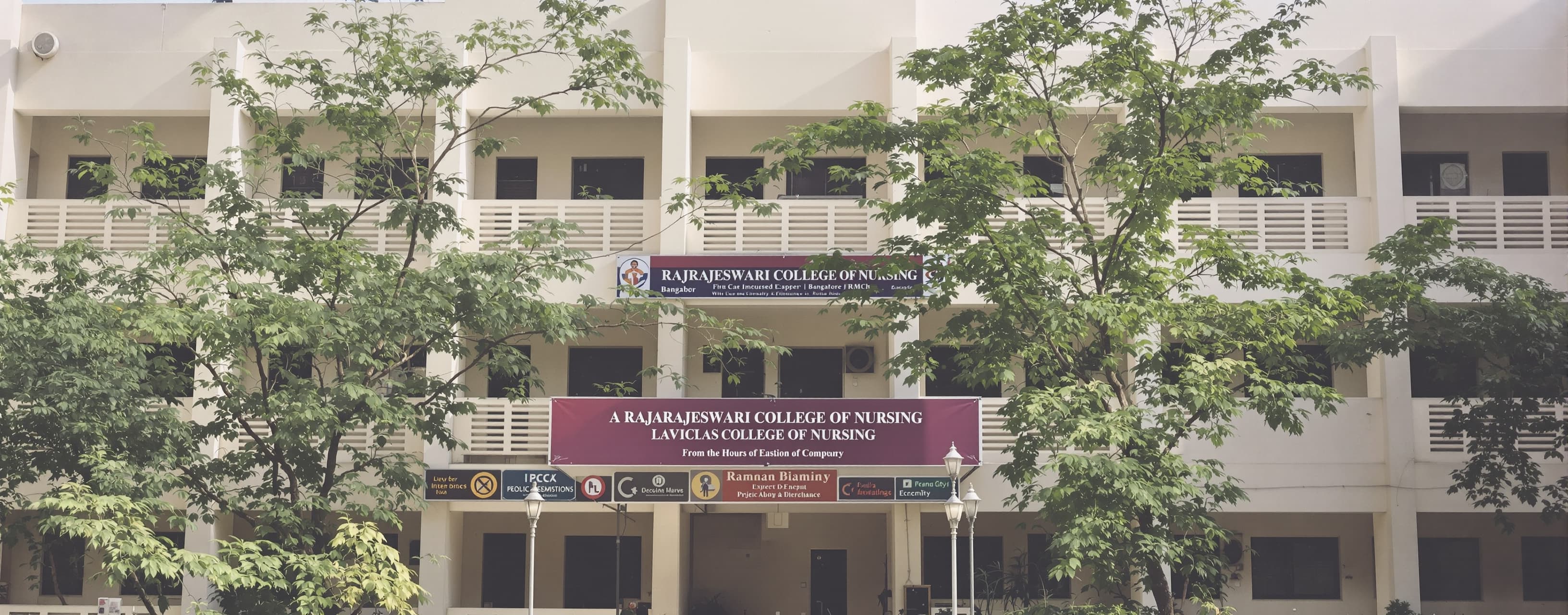 A day in the life at rajarajeshwari college of nursing Banga...