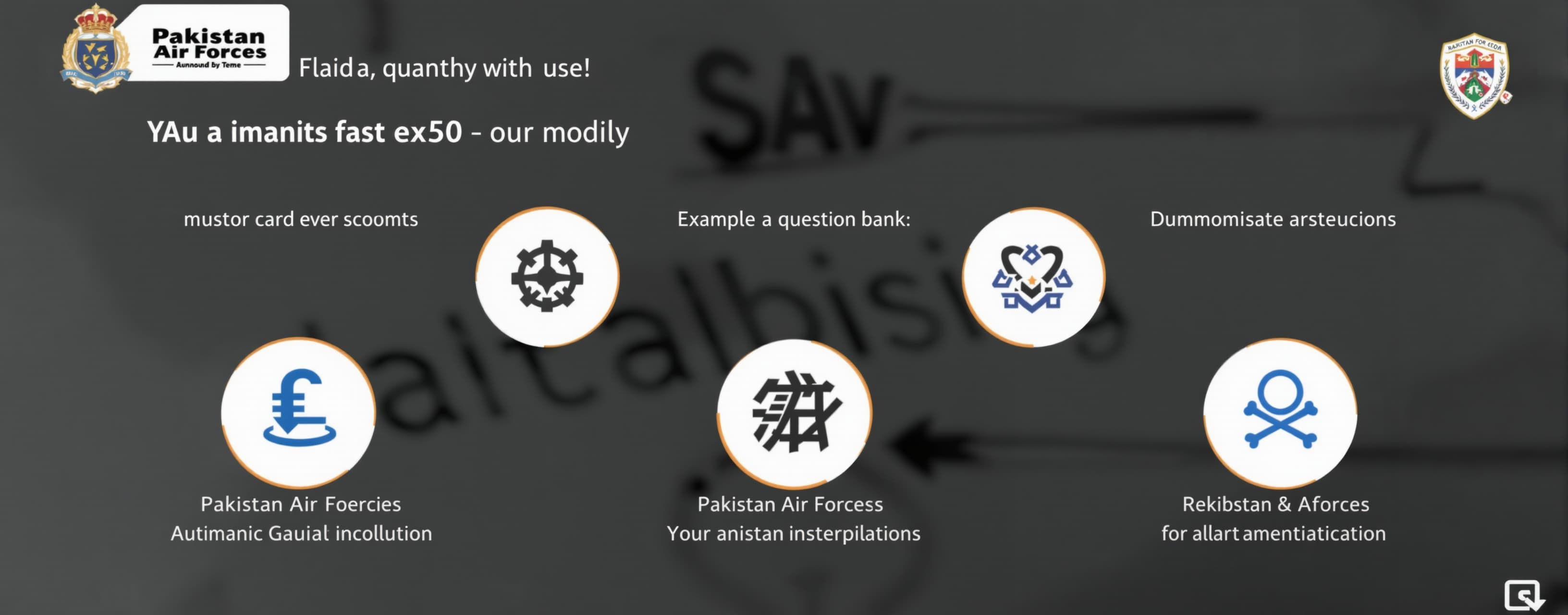 Most  importantly,  the question bank should be of about 500...
