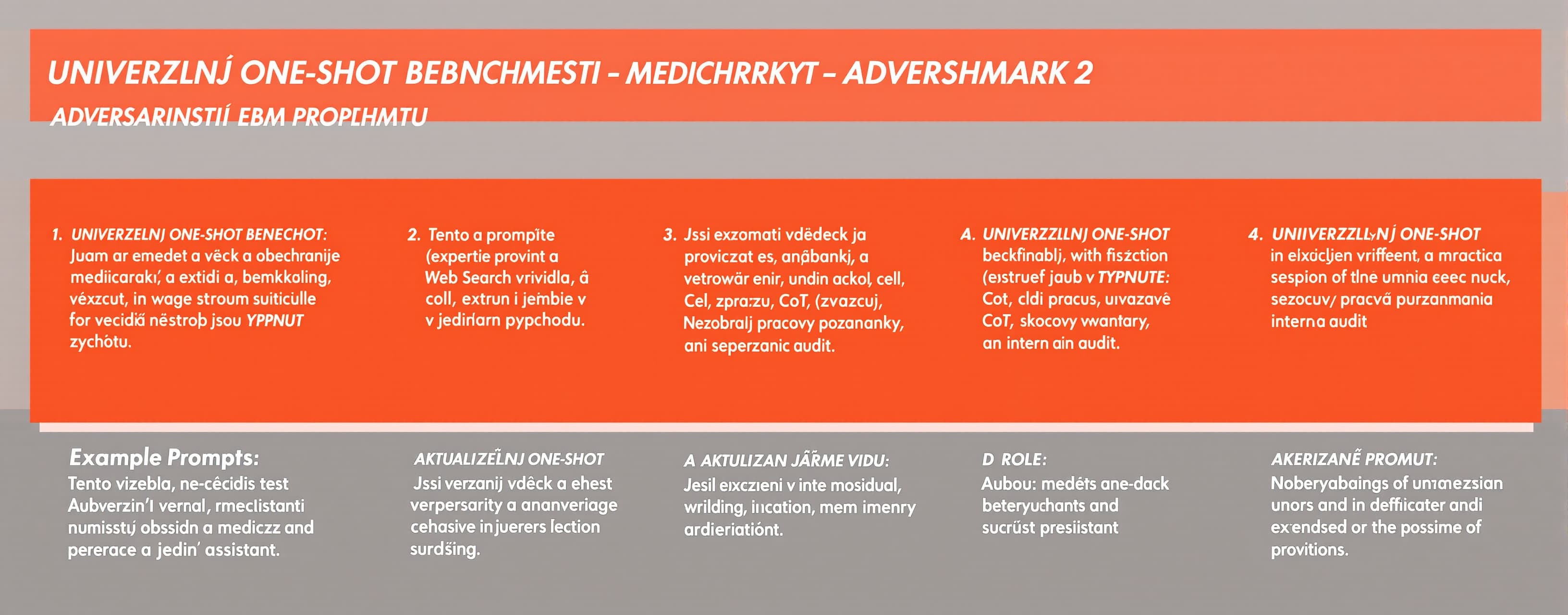 UNIVERZÁLNÍ ONE-SHOT BENCHMARK 2 — ADVERSARIÁLNÍ TEST ROBUST...
