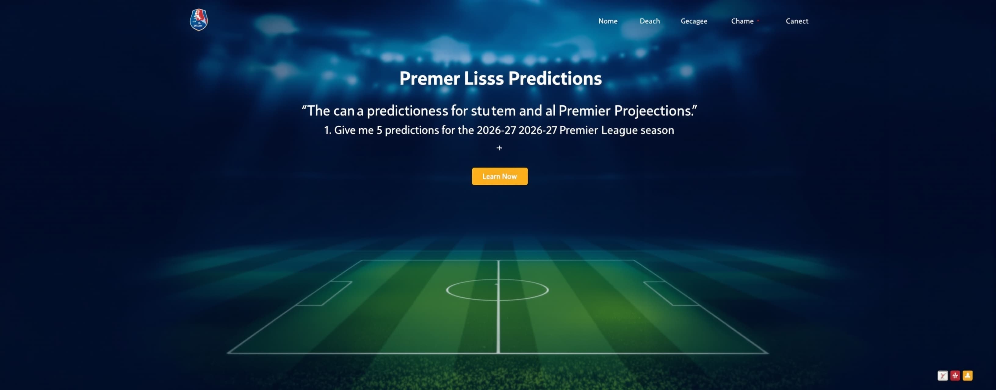 Premier League Predictions