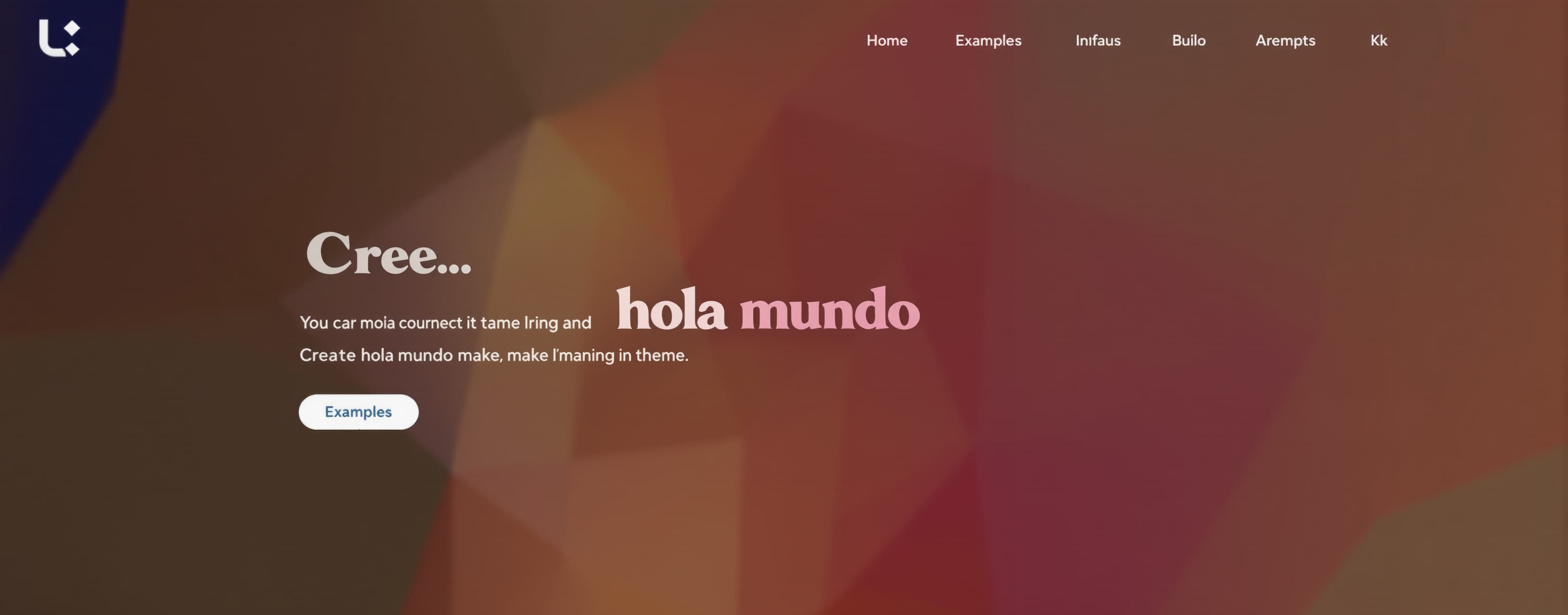 Cree hola mundo