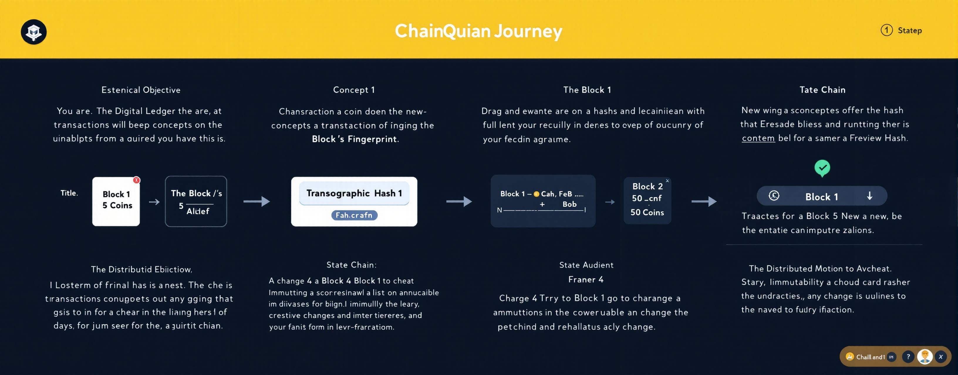 Blockchain Journey Game