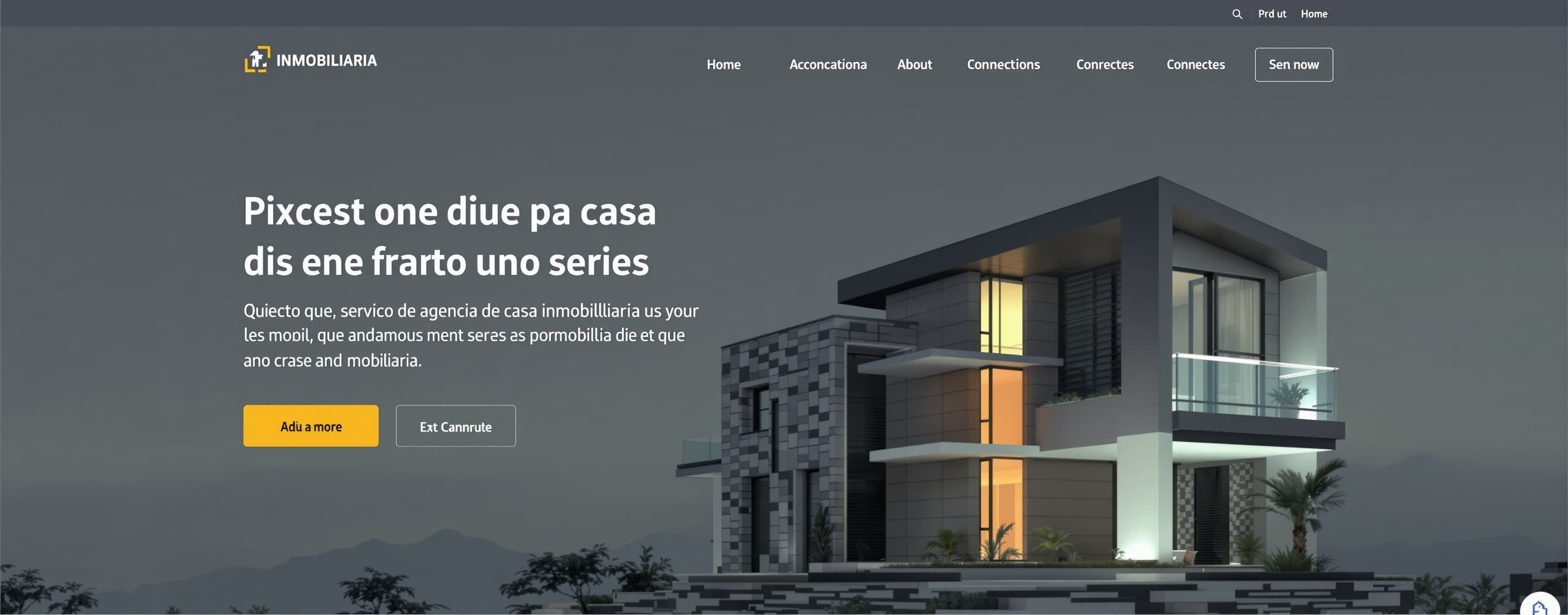 proyecto agencia de casa