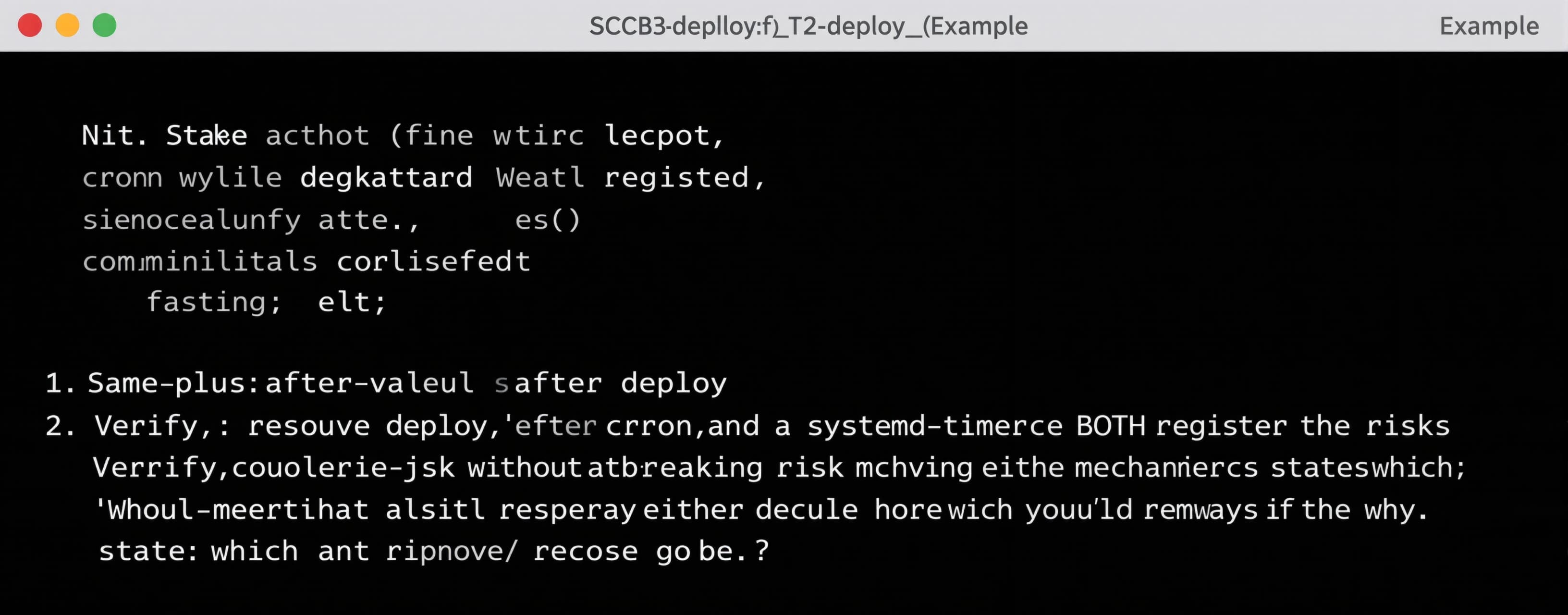 SCB SCB-deploy_verify-T2 MK3