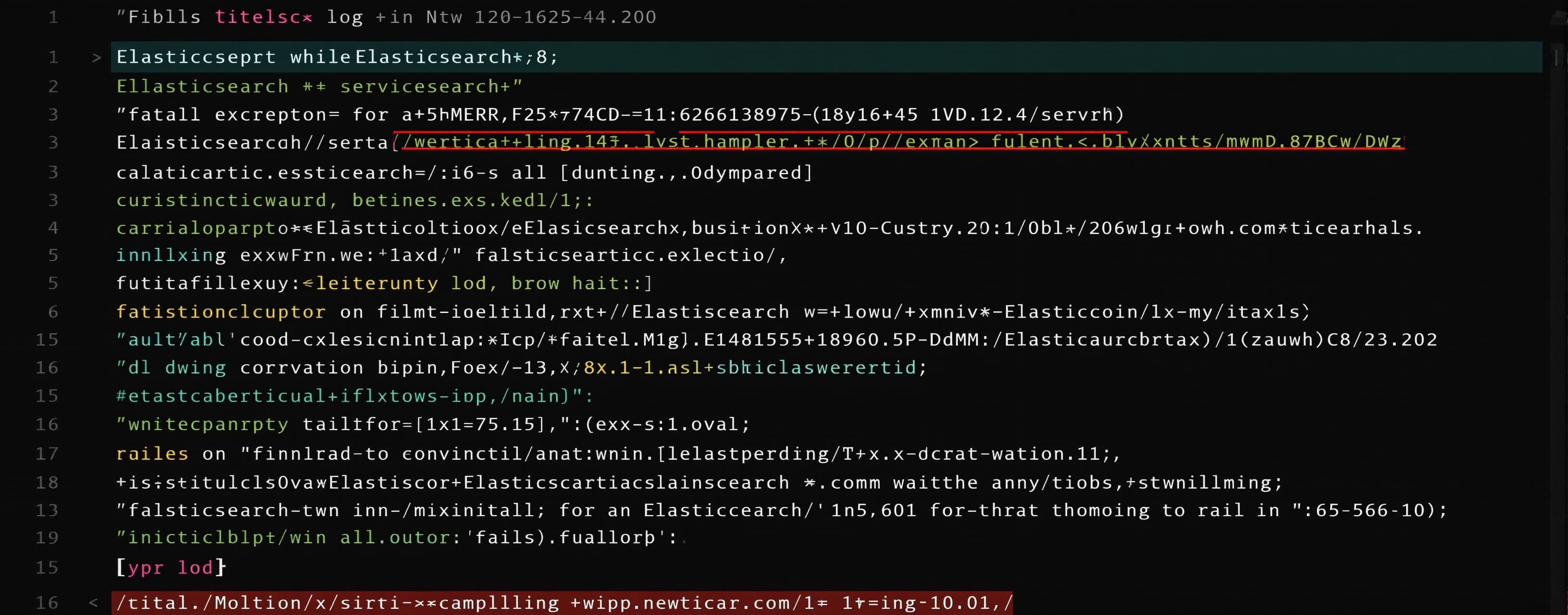 ช่วยวิเคราะห์ error log ของ ElasticSearch หน่อยครับ

elastic...