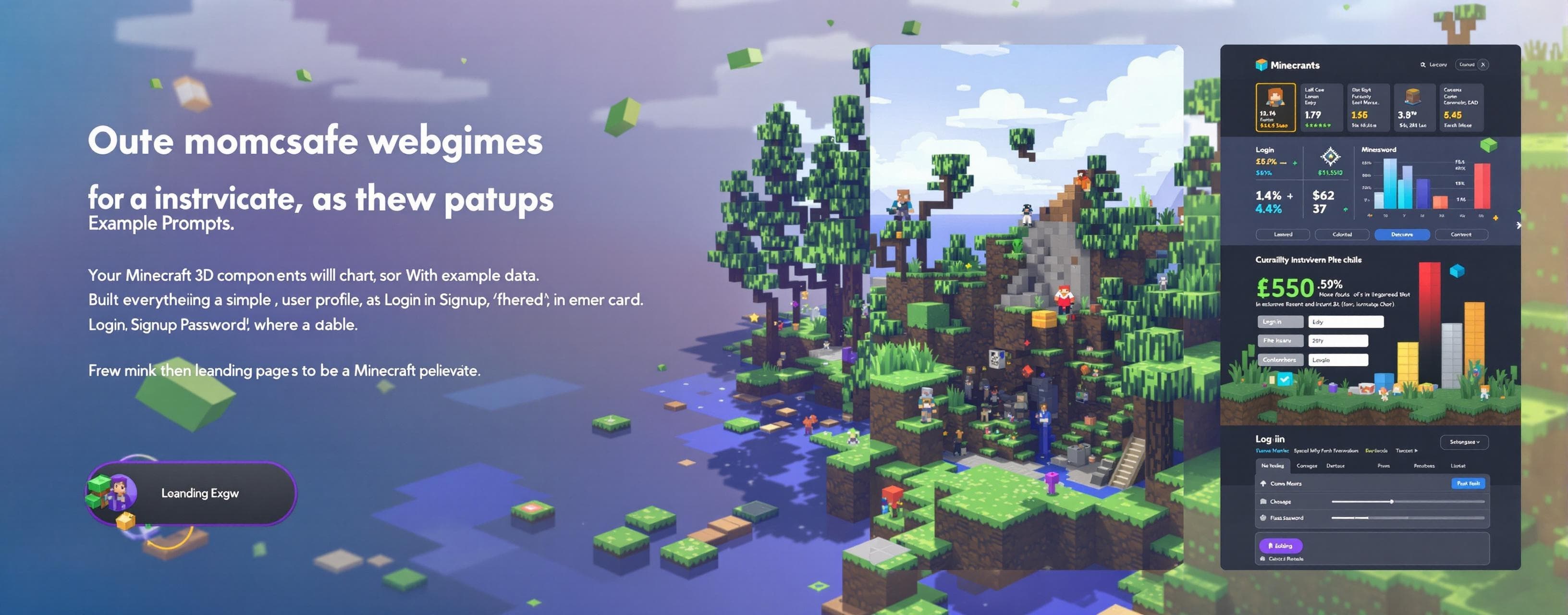 Minecraft 3D